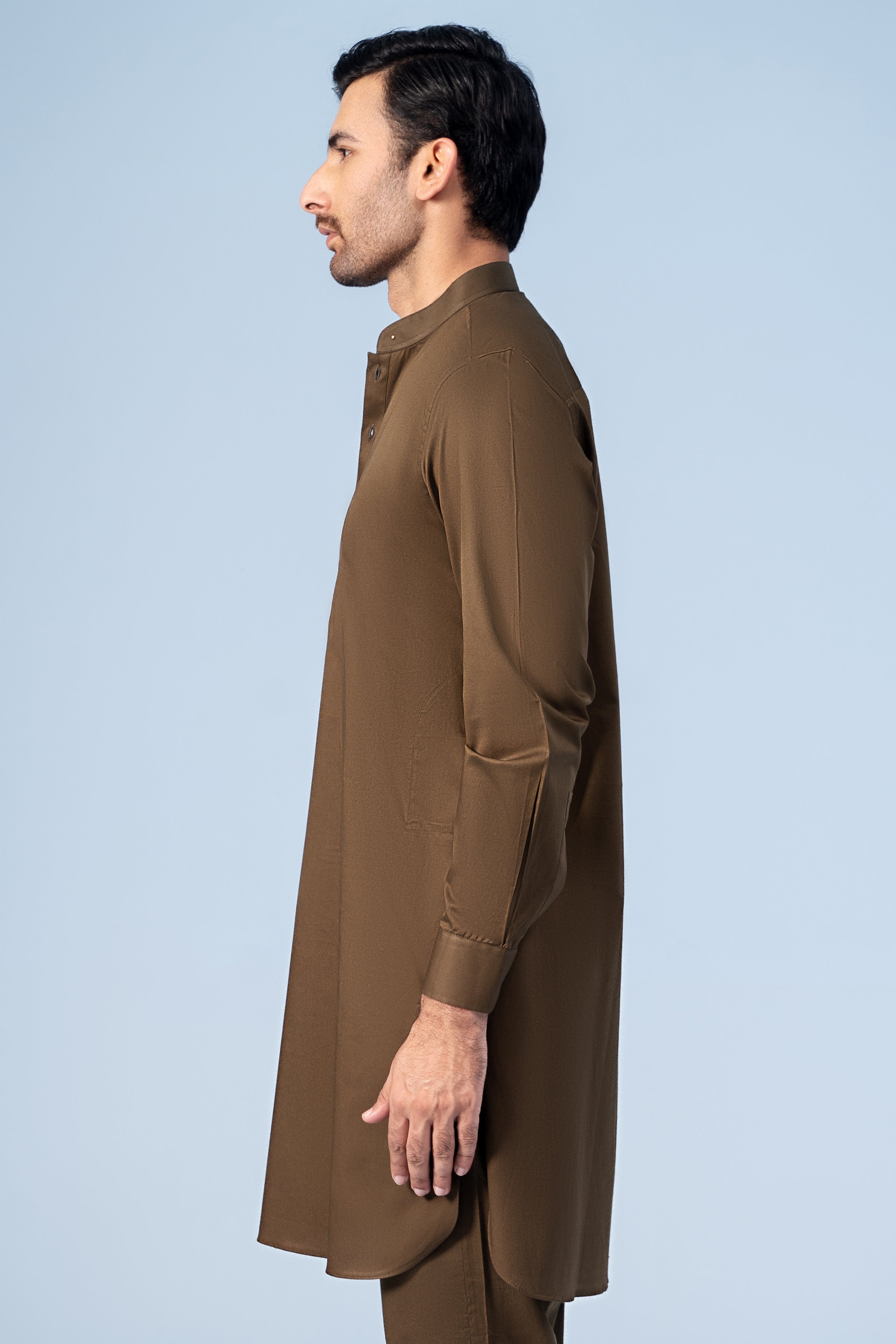KURTA PAJAMA OLIVE - Charcoal Clothing