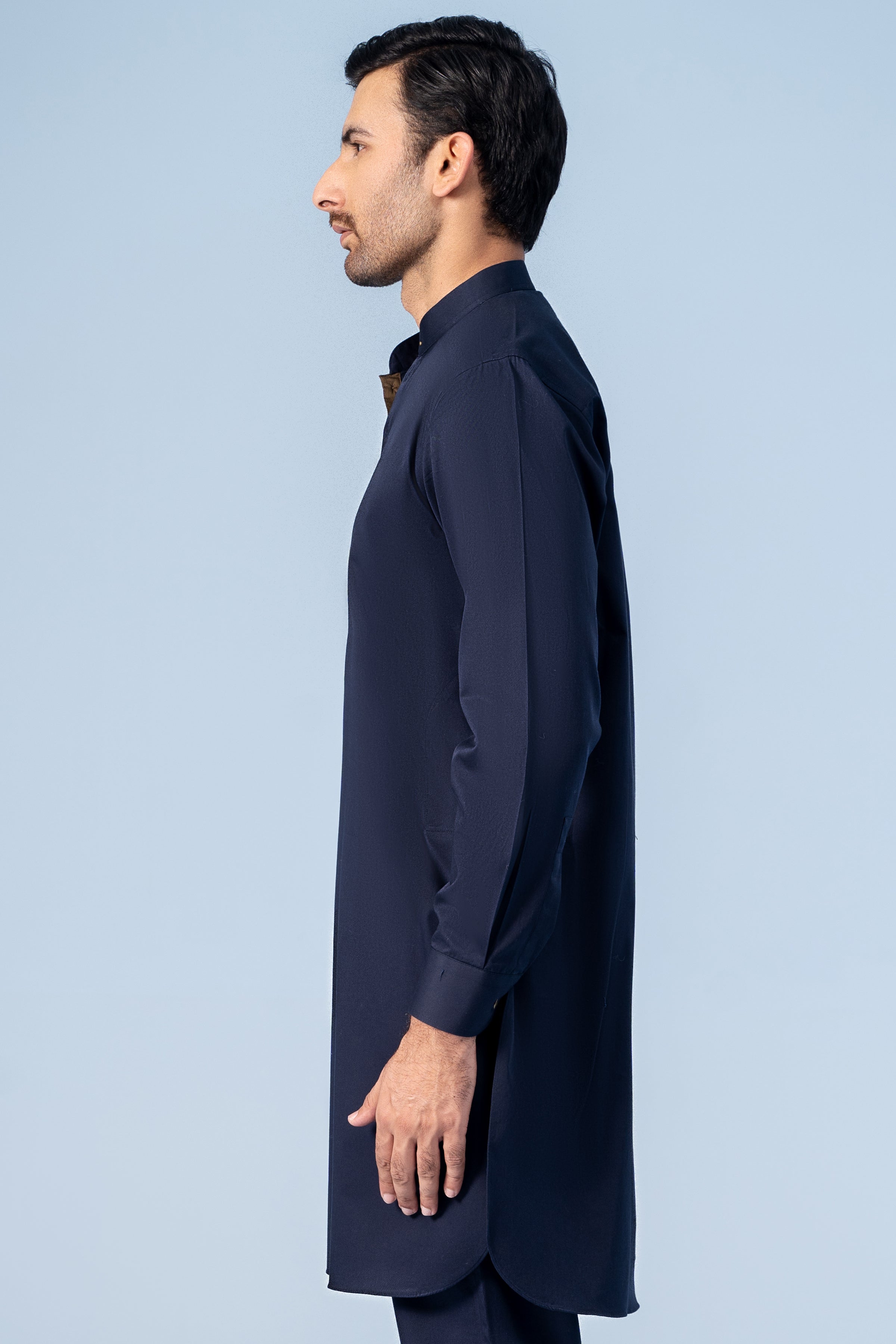 KURTA PAJAMA NAVY - Charcoal Clothing