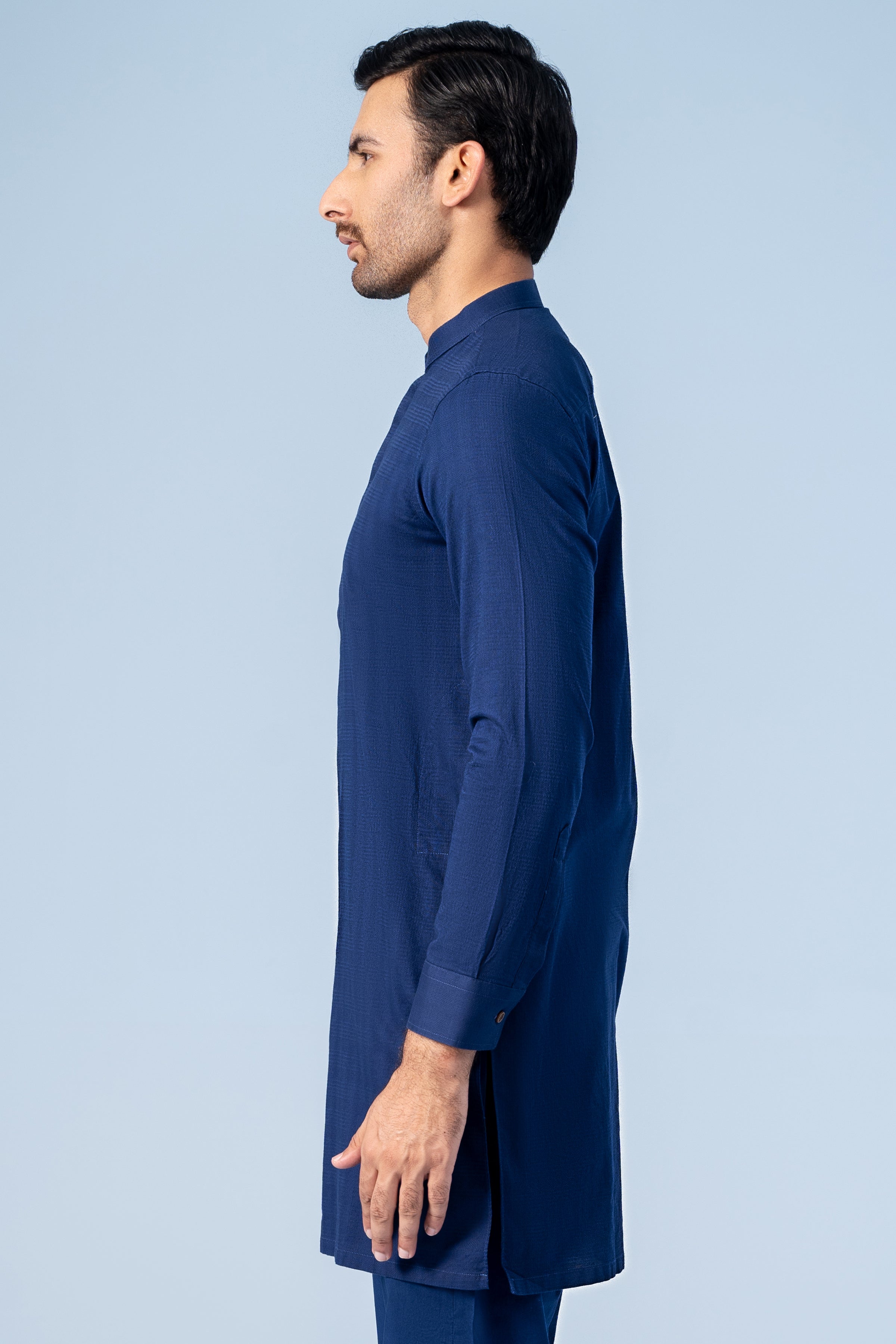 KURTA PAJAMA ROYAL BLUE - Charcoal Clothing