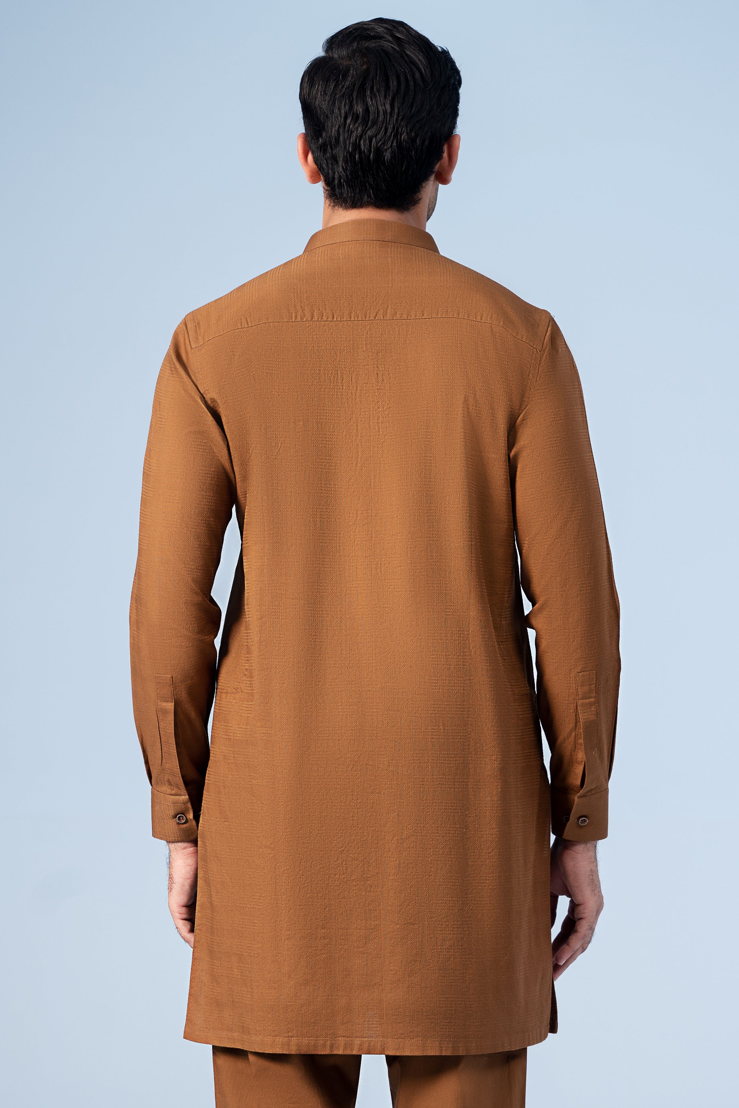 KURTA PAJAMA DARK MUSTARD - Charcoal Clothing