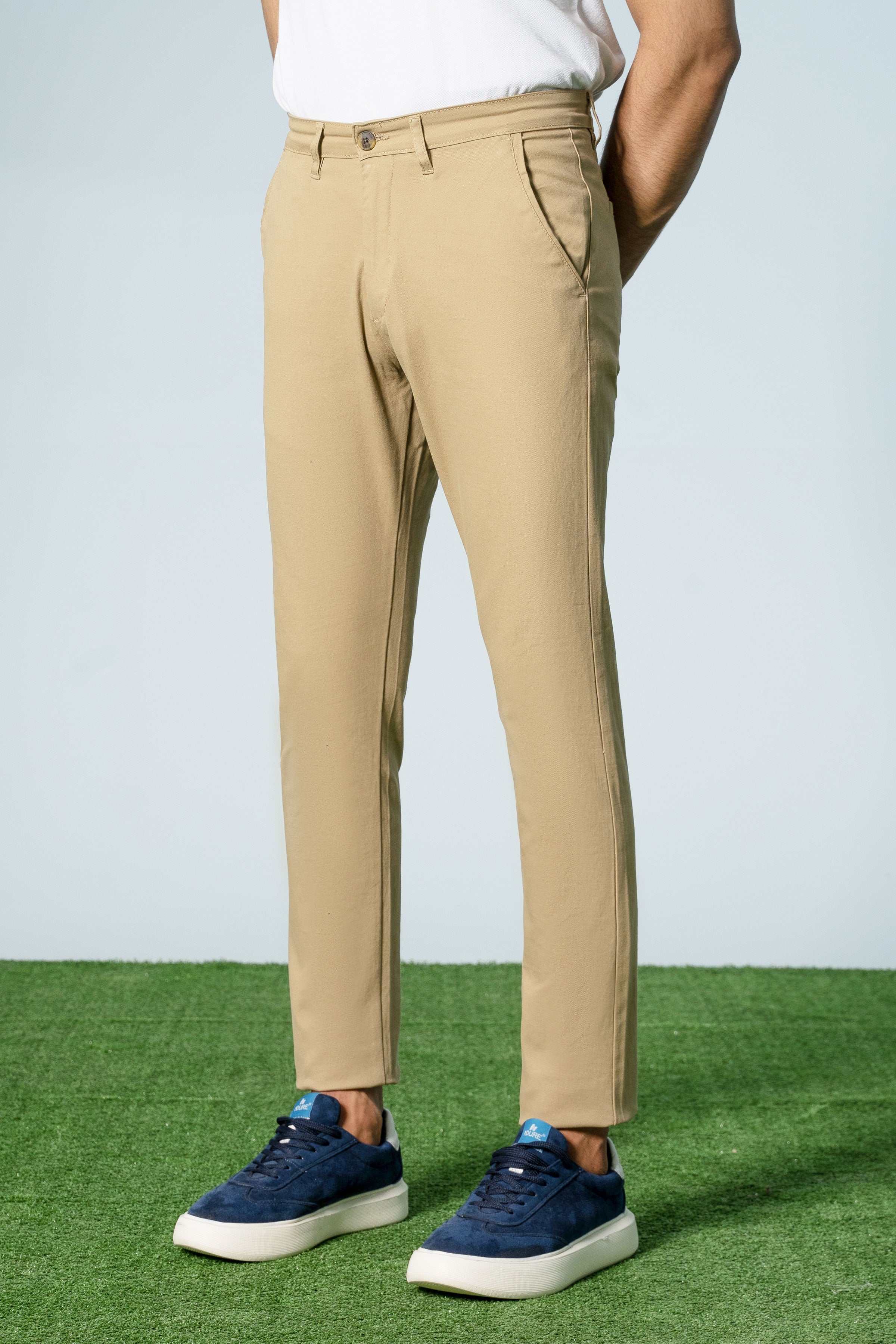 CASUAL PANT CROSS POCKET KHAKI - Charcoal Clothing