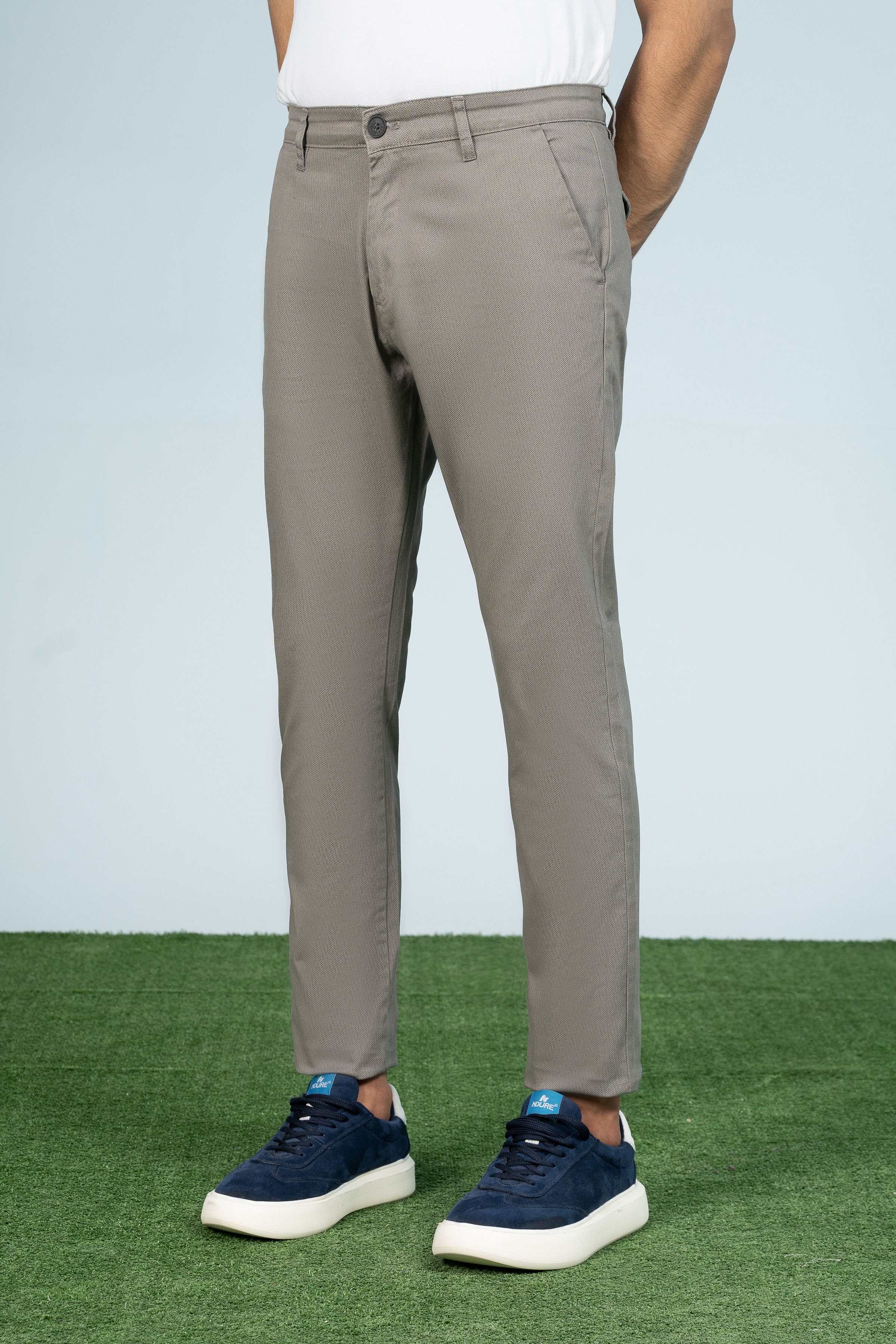 CASUAL PANT CROSS POCKET GREY - Charcoal Clothing