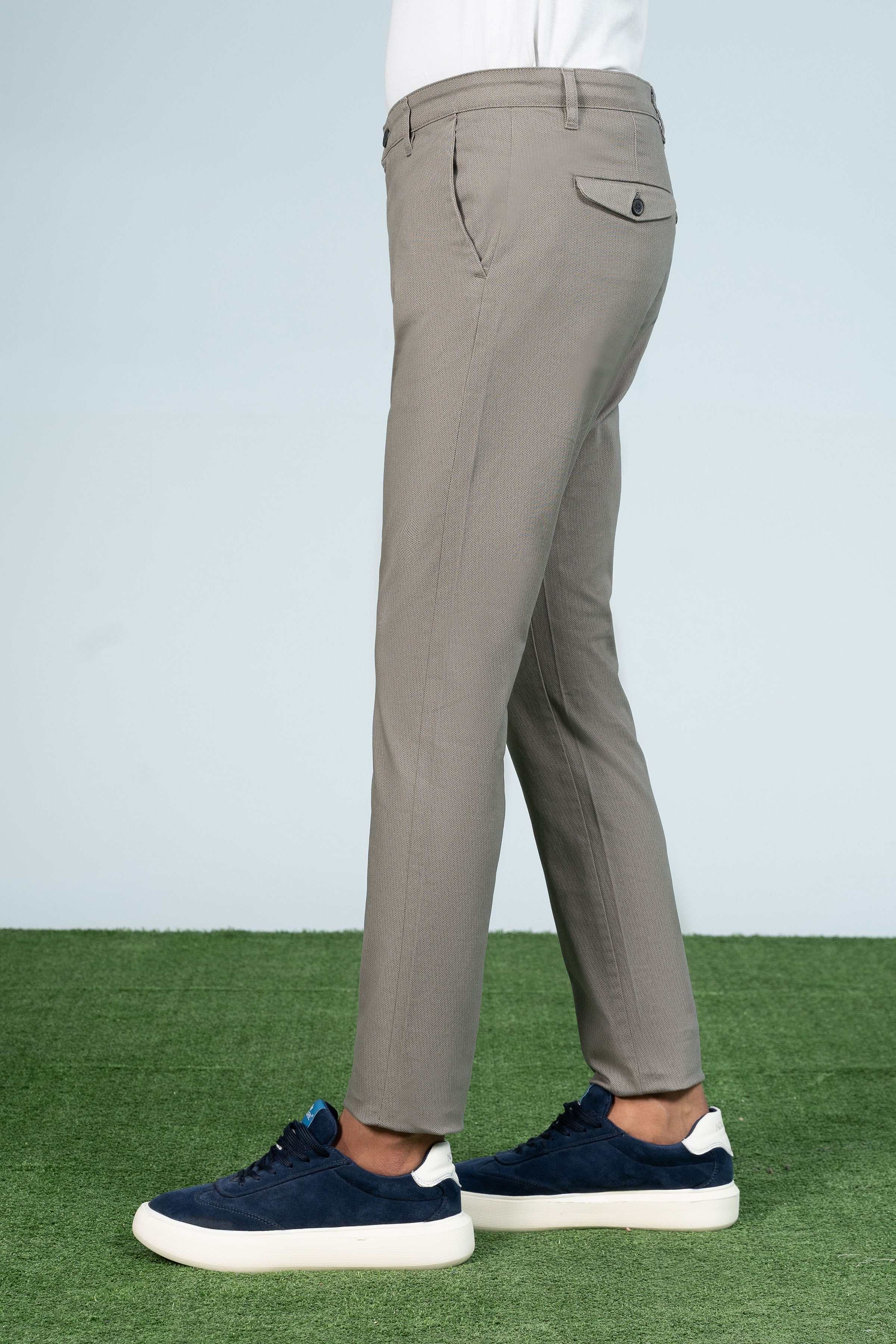 CASUAL PANT CROSS POCKET GREY - Charcoal Clothing