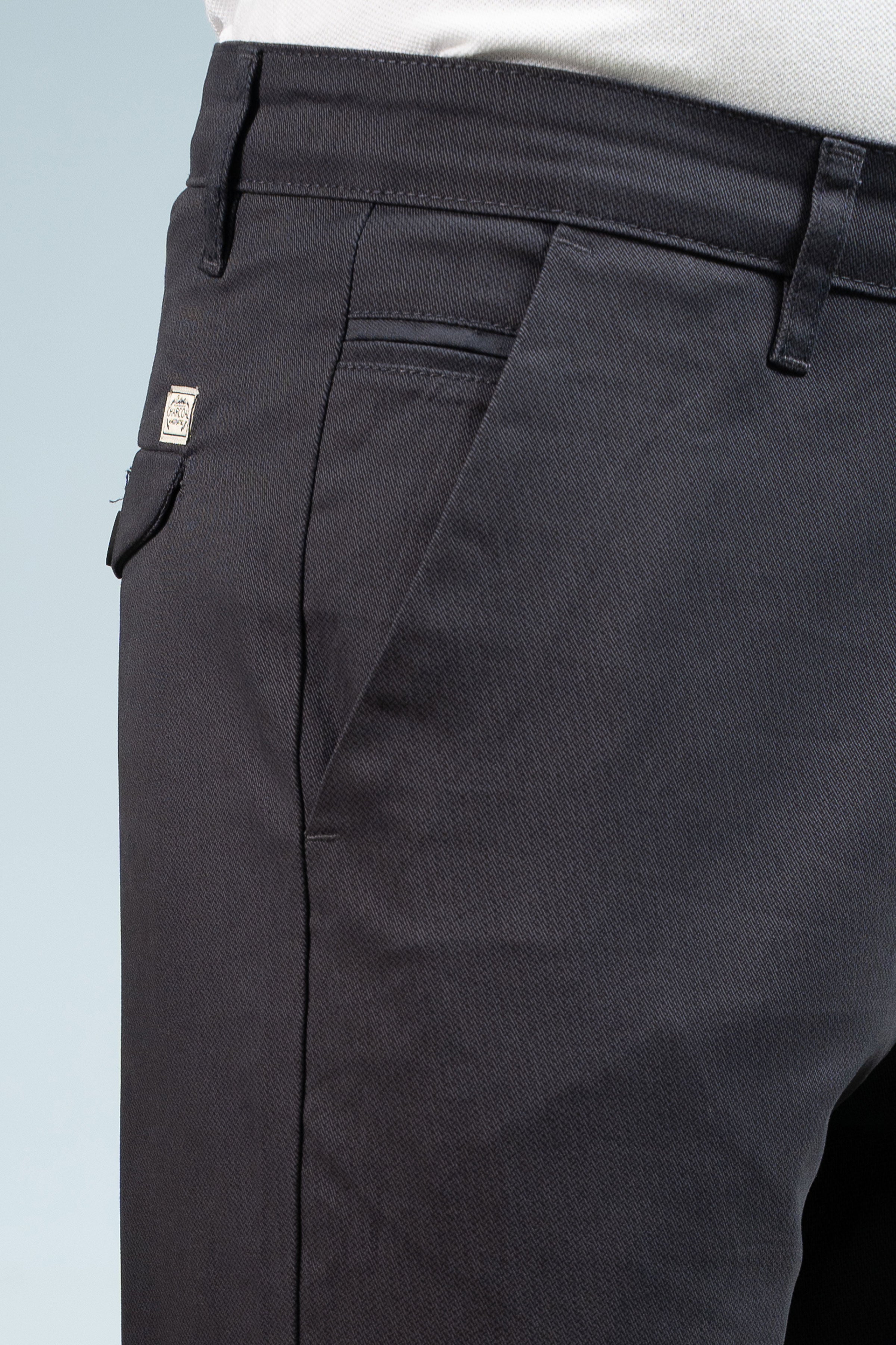 CASUAL PANT CROSS POCKET NAVY - Charcoal Clothing