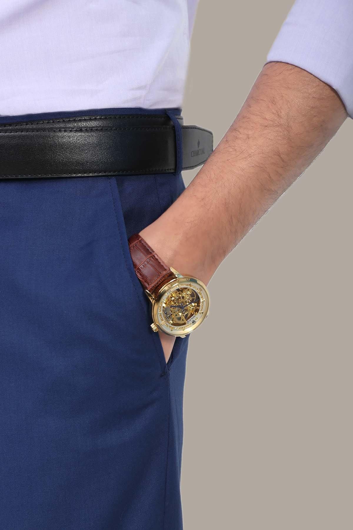 Dress Pant Blue at Charcoal Clothing