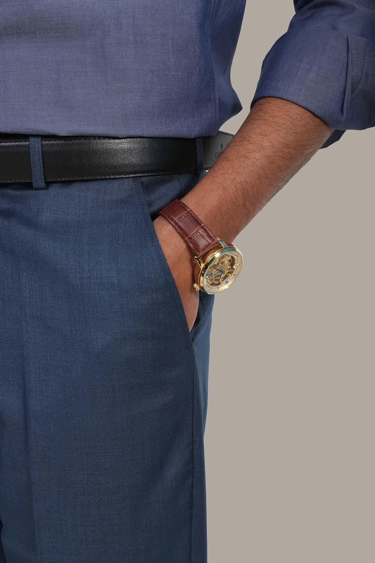 Dress Pant Bluish at Charcoal Clothing