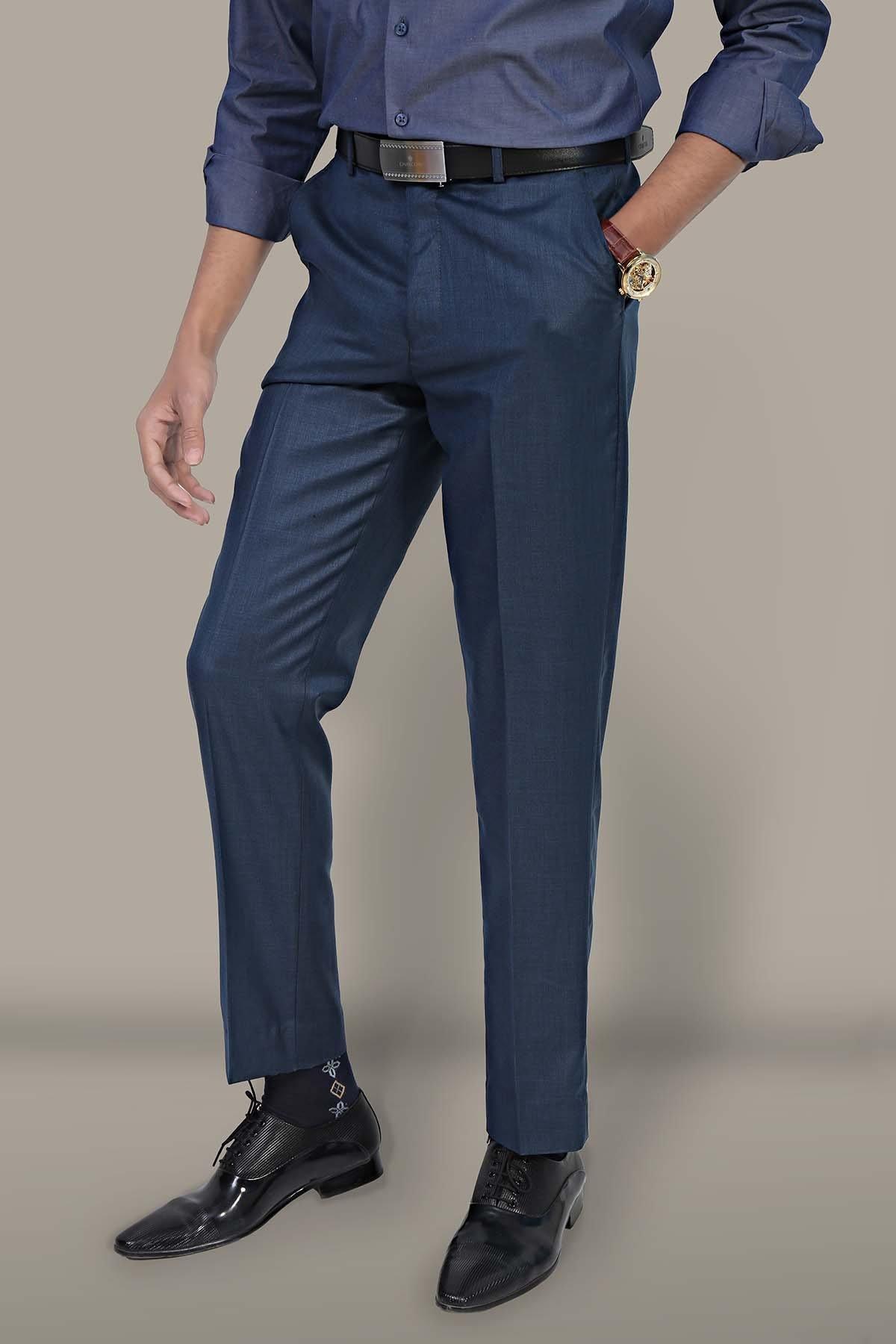 Dress Pant Bluish at Charcoal Clothing
