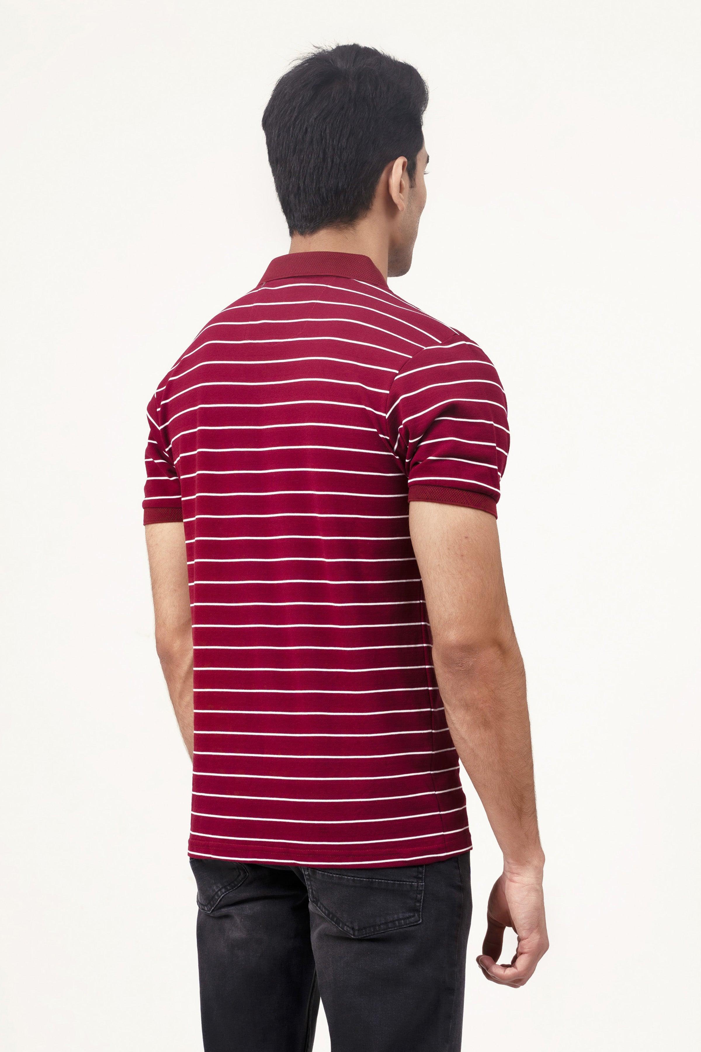 EXCLUSIVE POLO MAROON at Charcoal Clothing