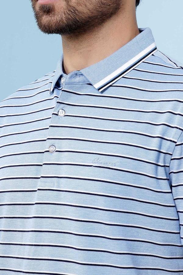 EXCLUSIVE T SHIRT SKY BLUE at Charcoal Clothing