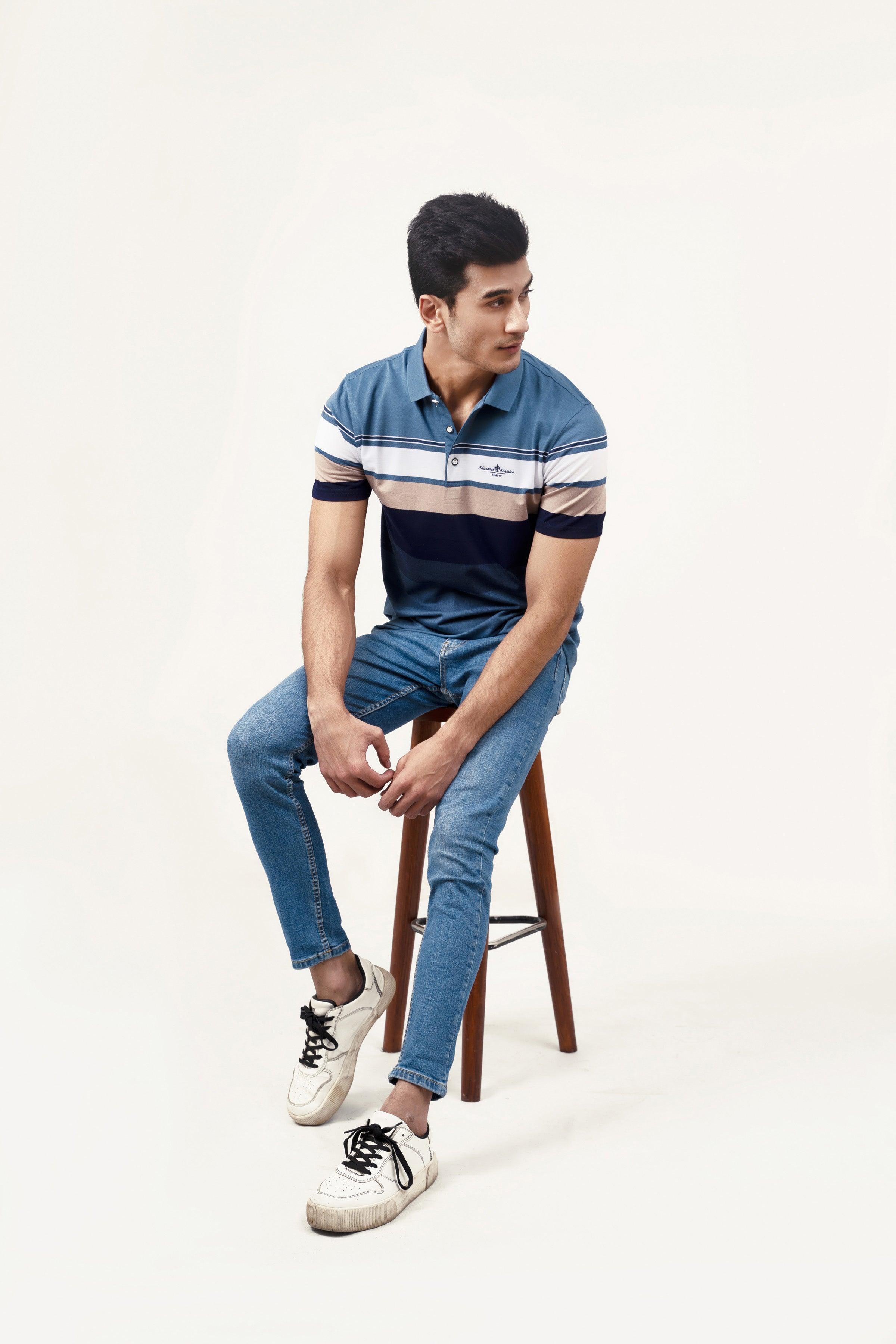 EXECUTIVE POLO BLUE at Charcoal Clothing