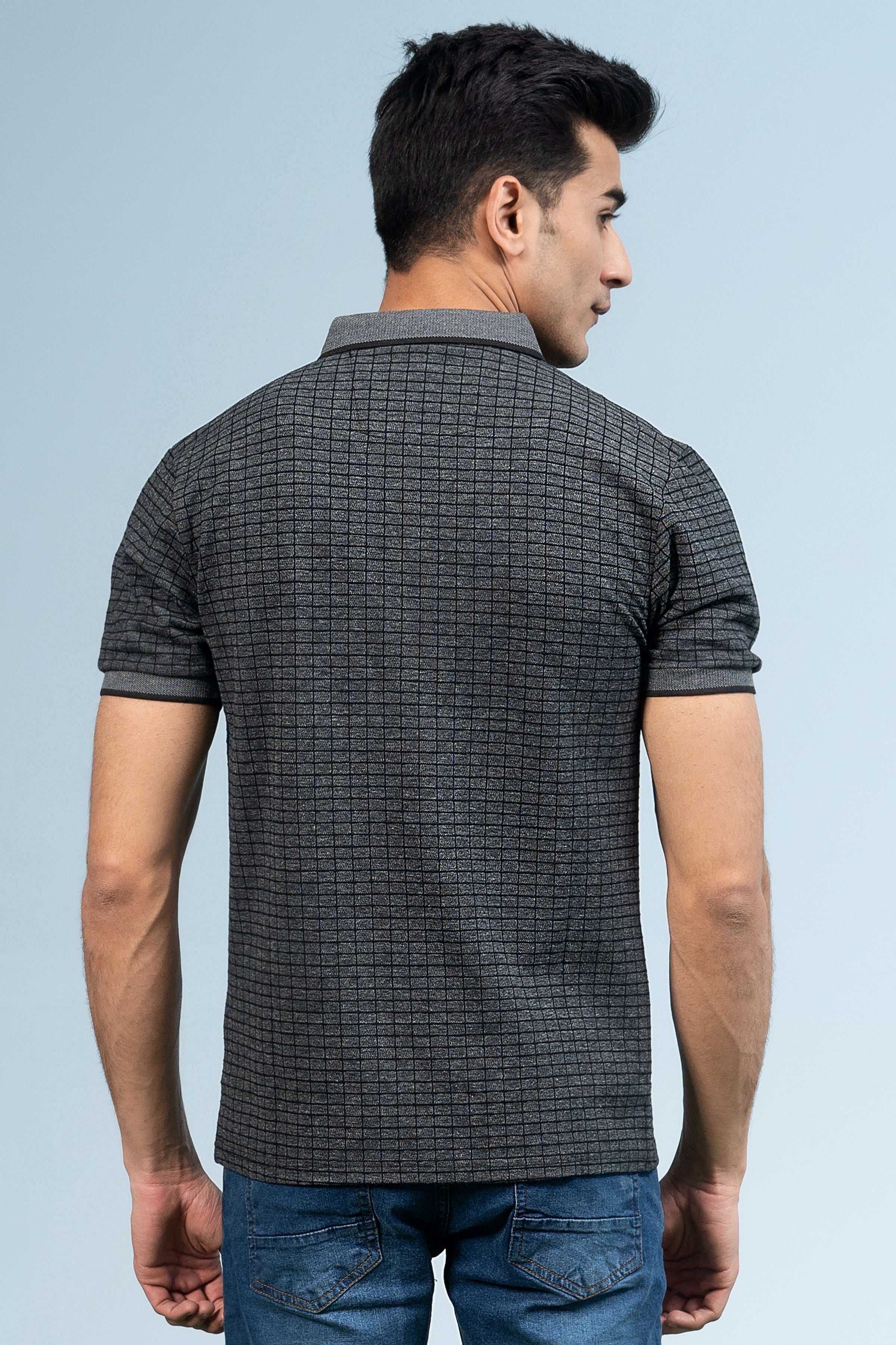 EXECUTIVE POLO CHARCOAL GREY at Charcoal Clothing