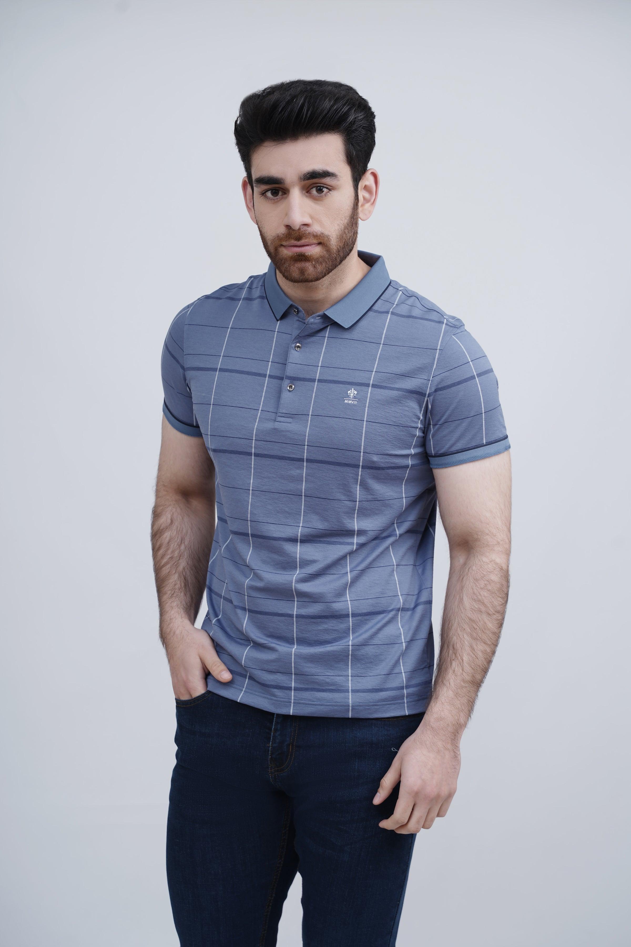 EXECUTIVE POLO DARK GREY at Charcoal Clothing