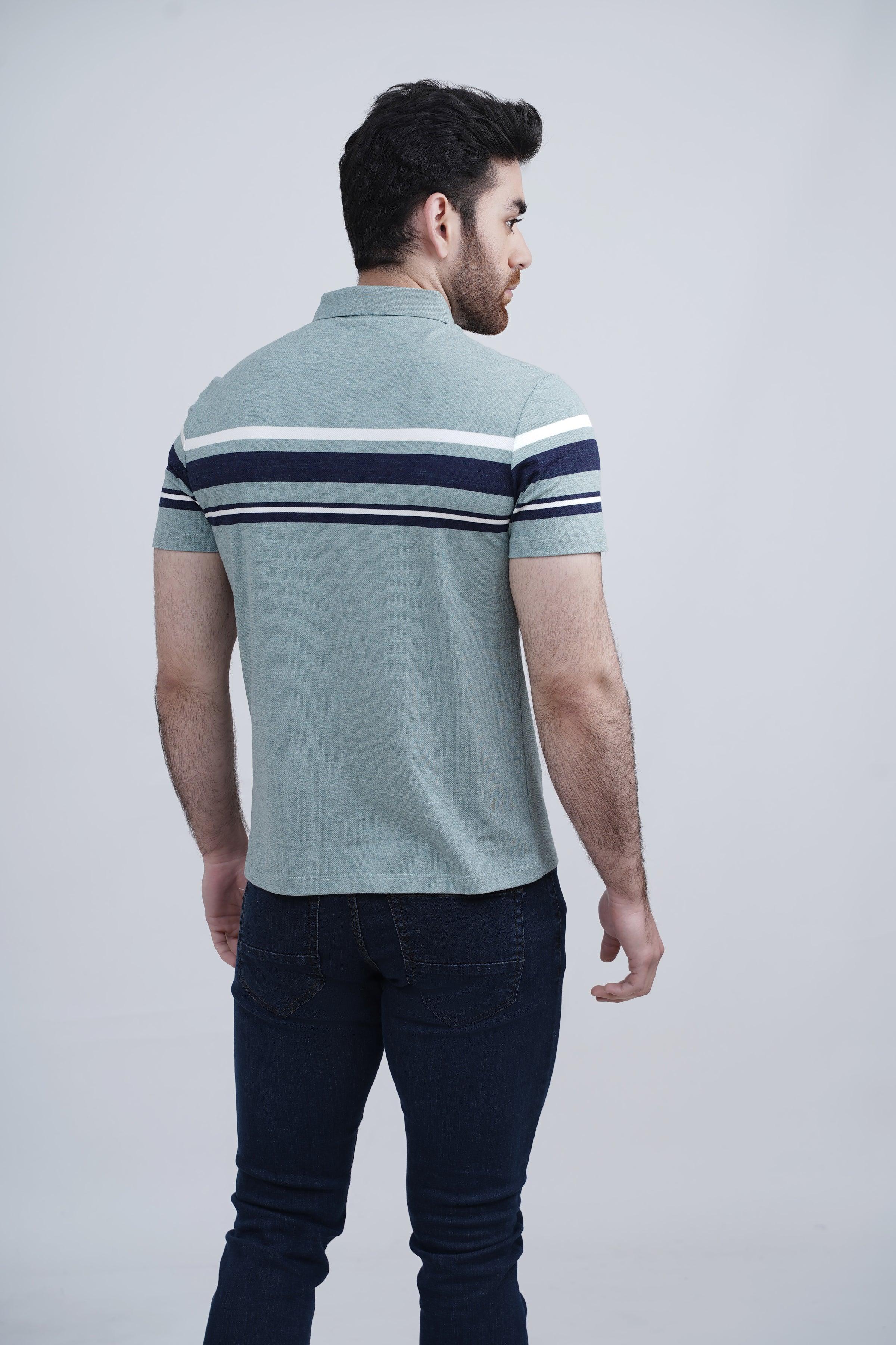 EXECUTIVE POLO GREEN at Charcoal Clothing