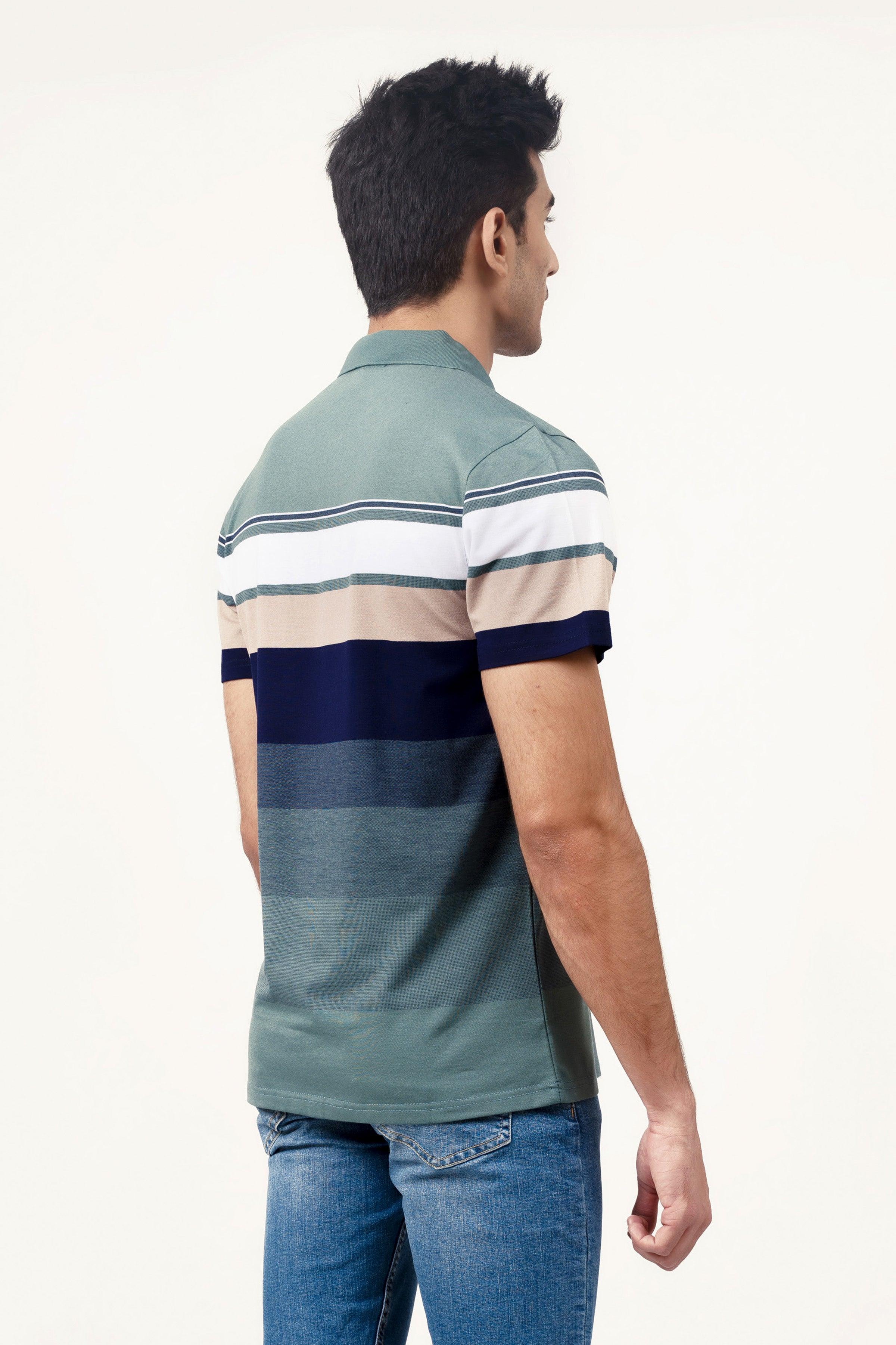 EXECUTIVE POLO GREEN at Charcoal Clothing