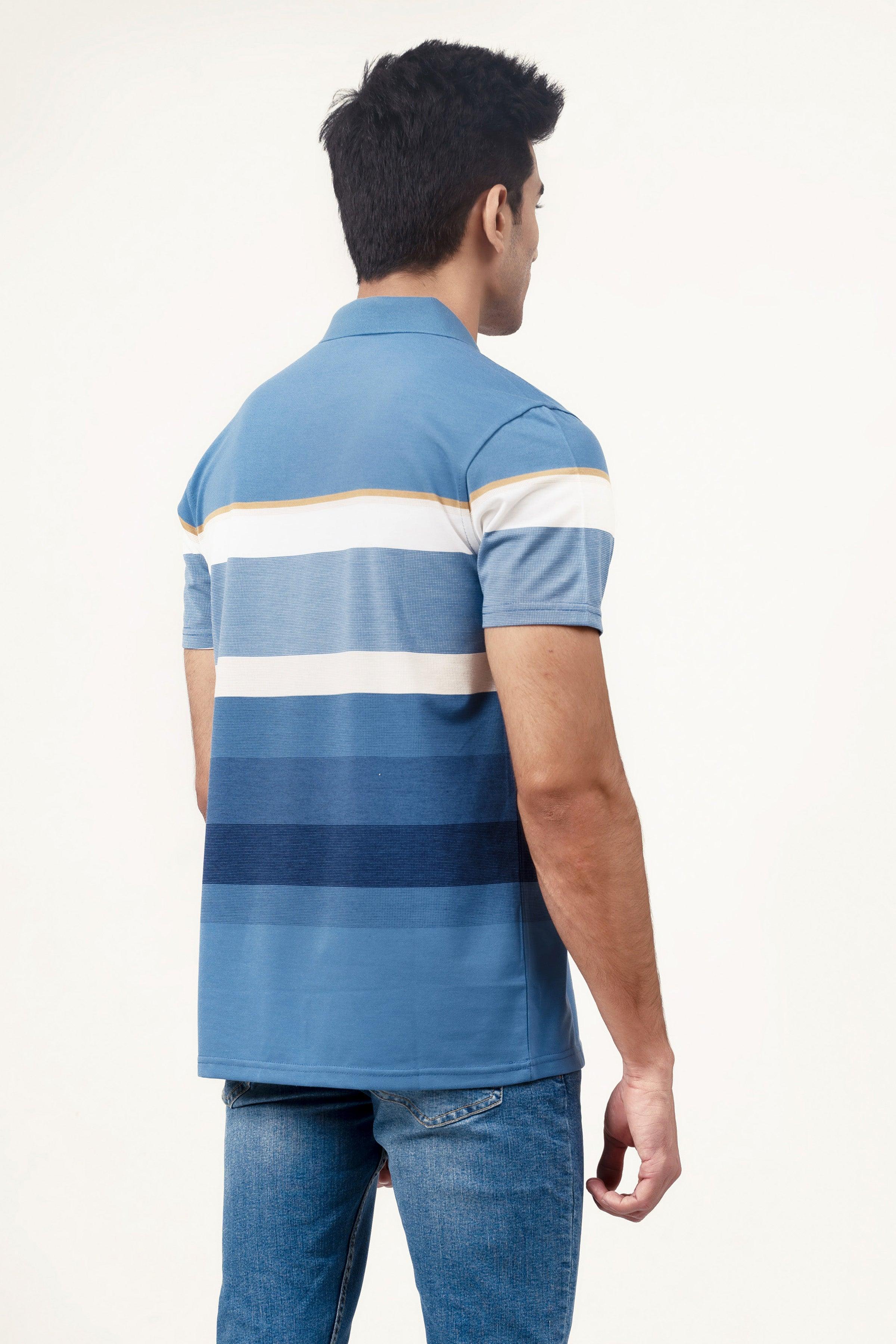 EXECUTIVE POLO INDIGO BLUE at Charcoal Clothing