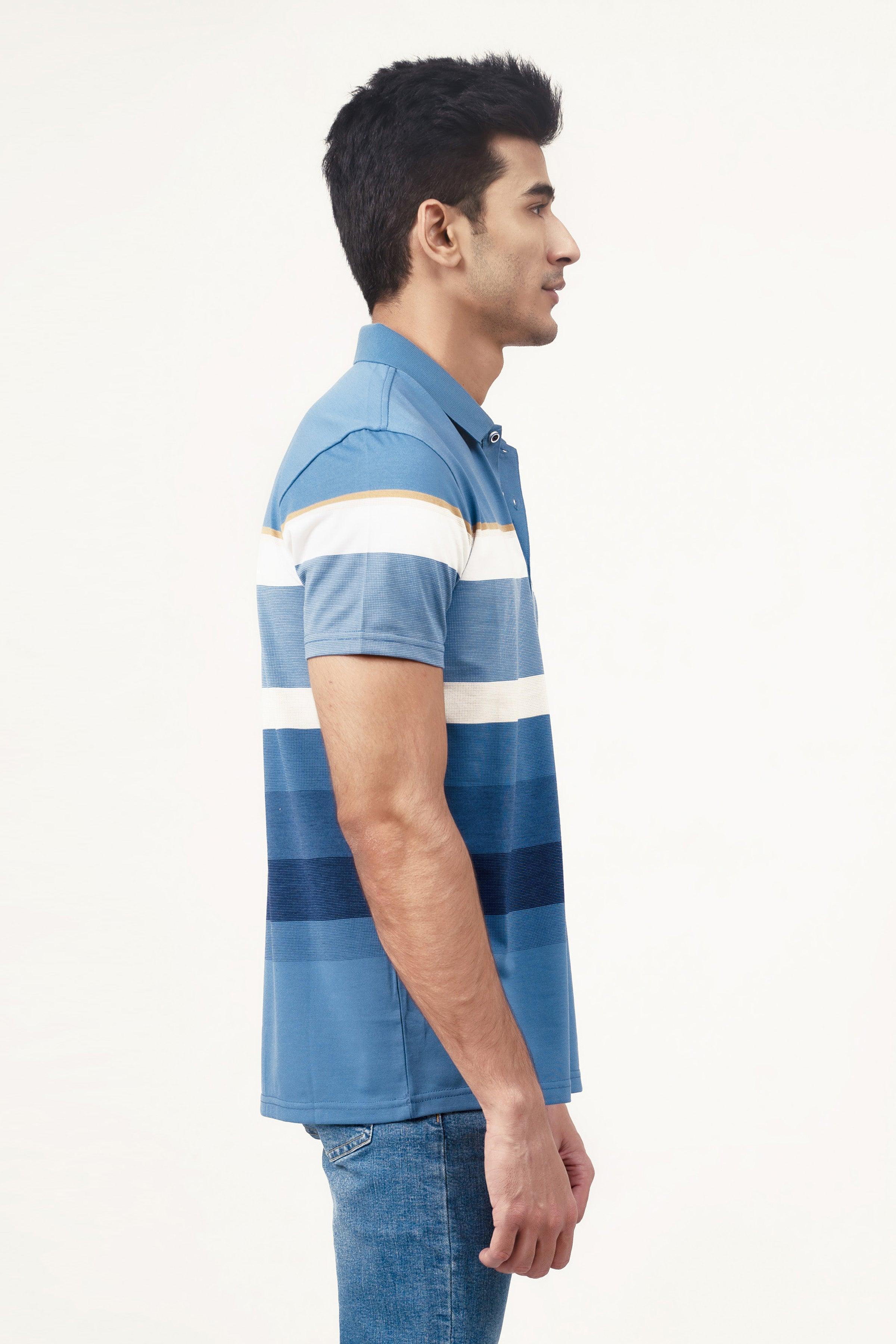 EXECUTIVE POLO INDIGO BLUE at Charcoal Clothing