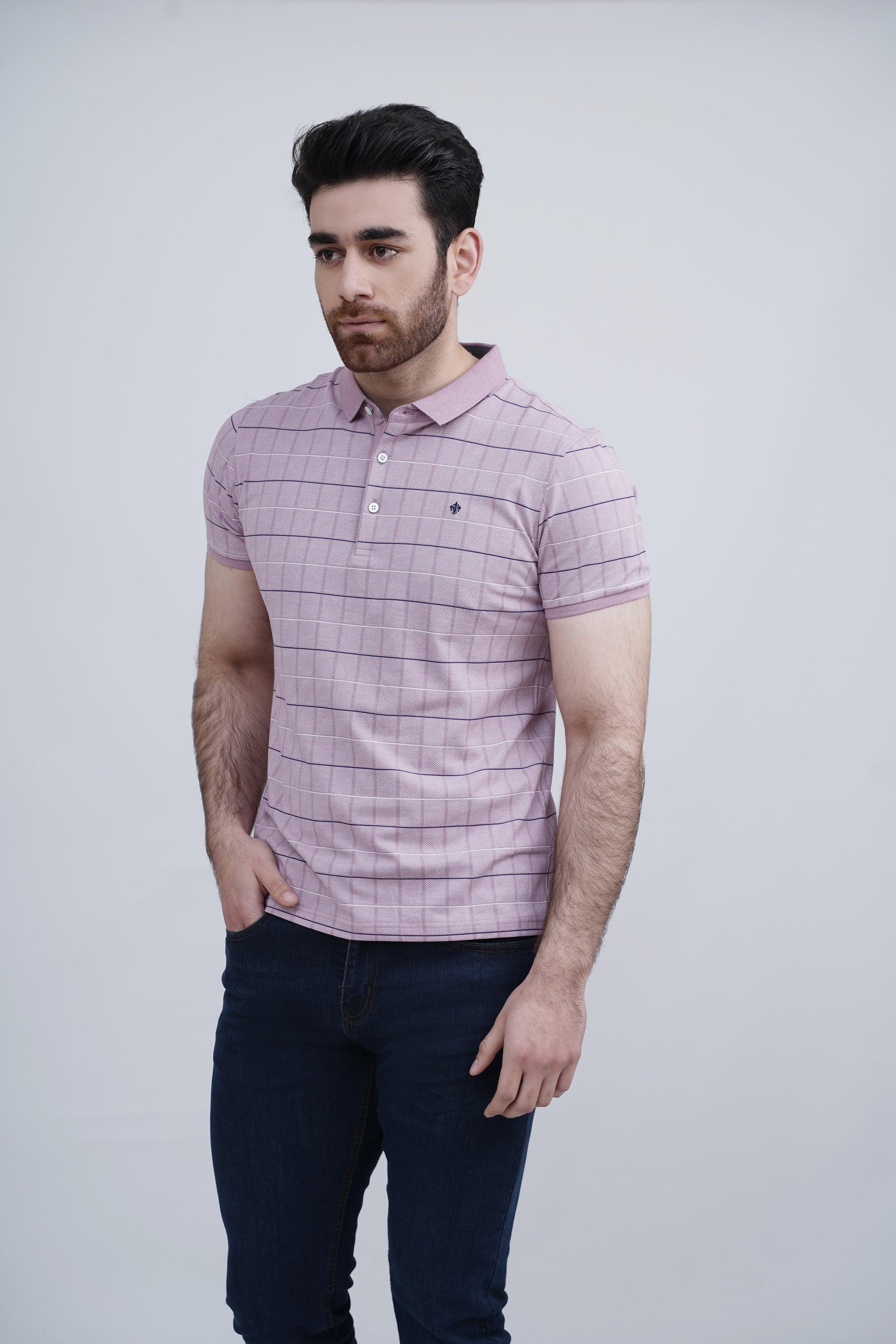 EXECUTIVE POLO PINK at Charcoal Clothing