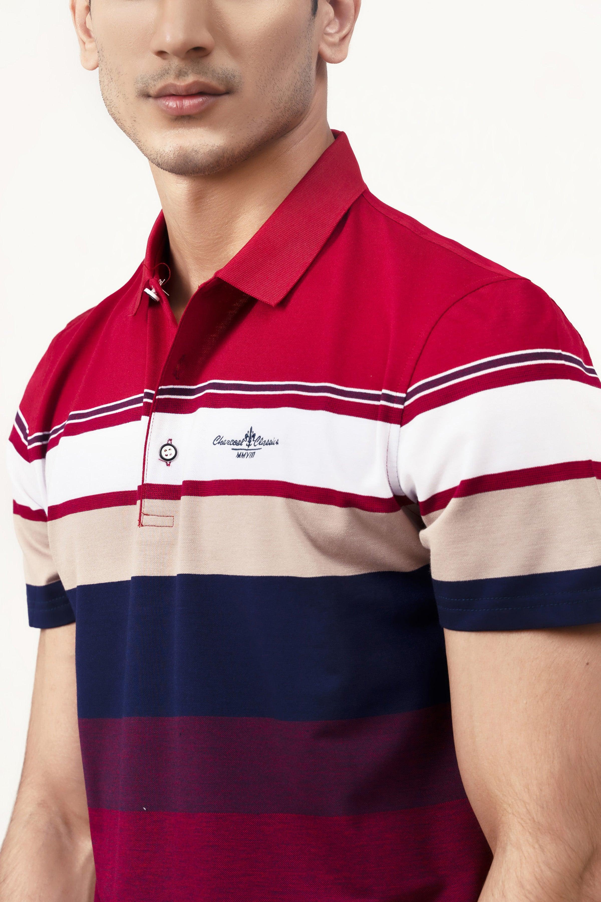 EXECUTIVE POLO RED at Charcoal Clothing