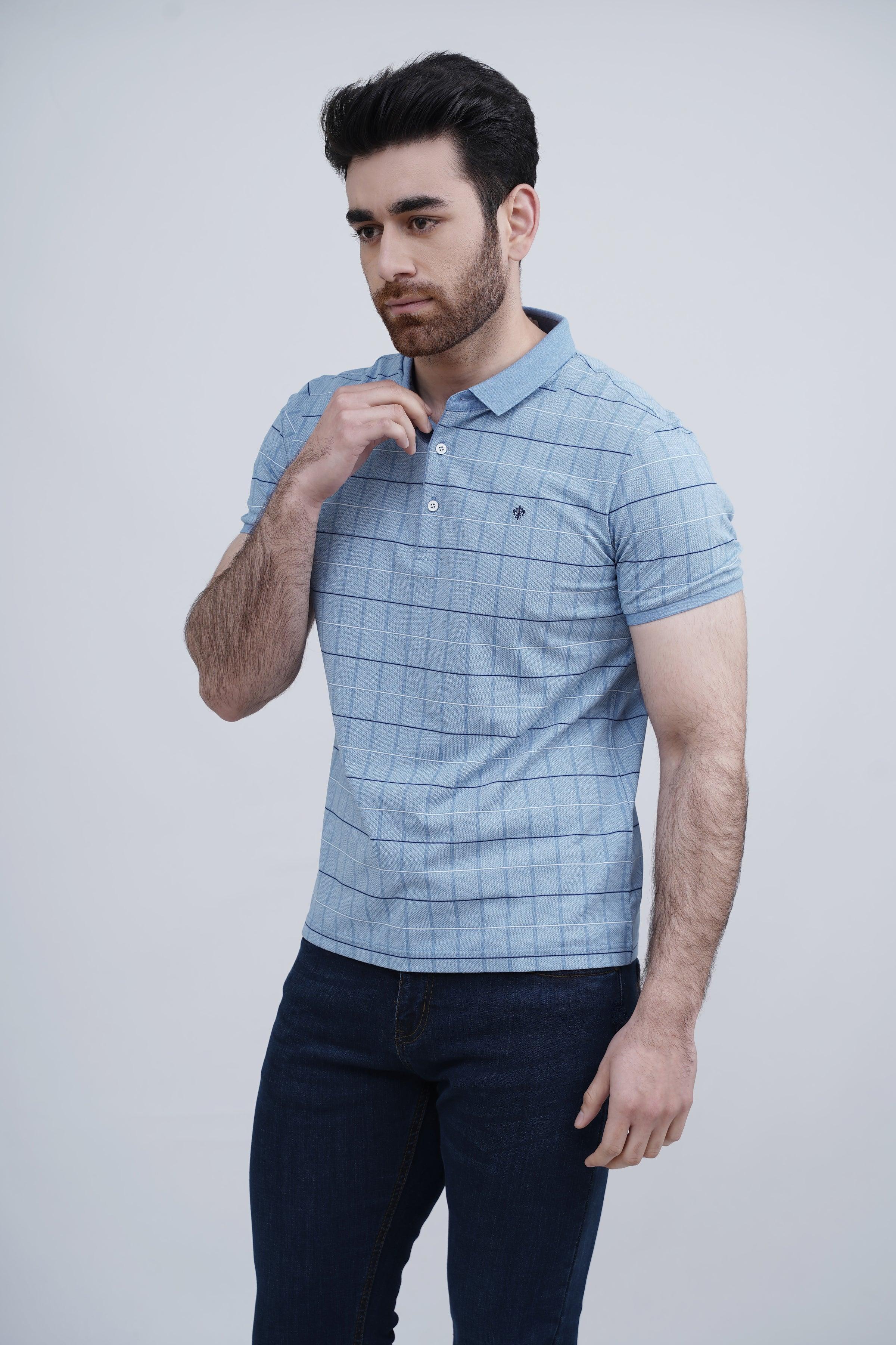 EXECUTIVE POLO SKY BLUE at Charcoal Clothing