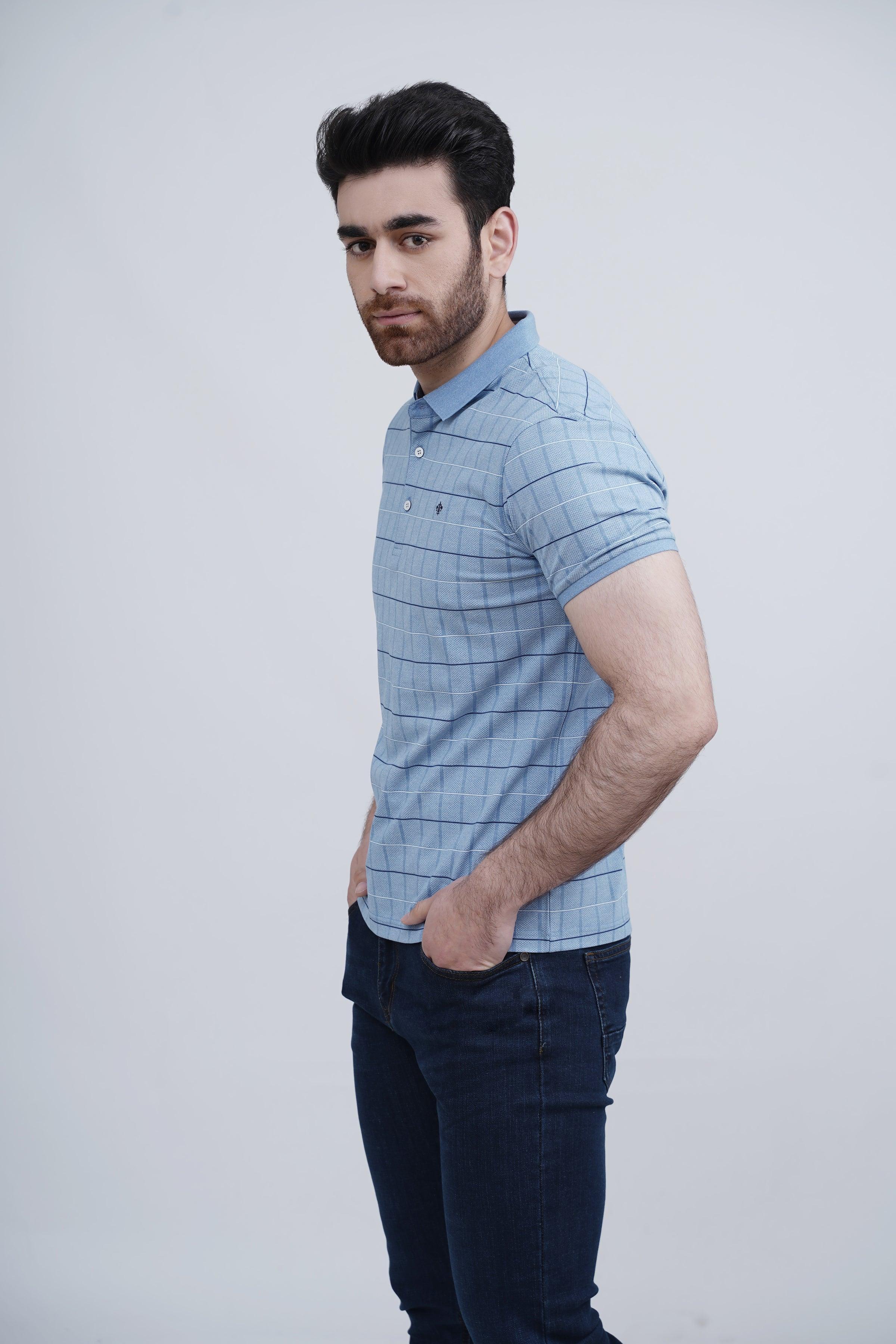 EXECUTIVE POLO SKY BLUE at Charcoal Clothing