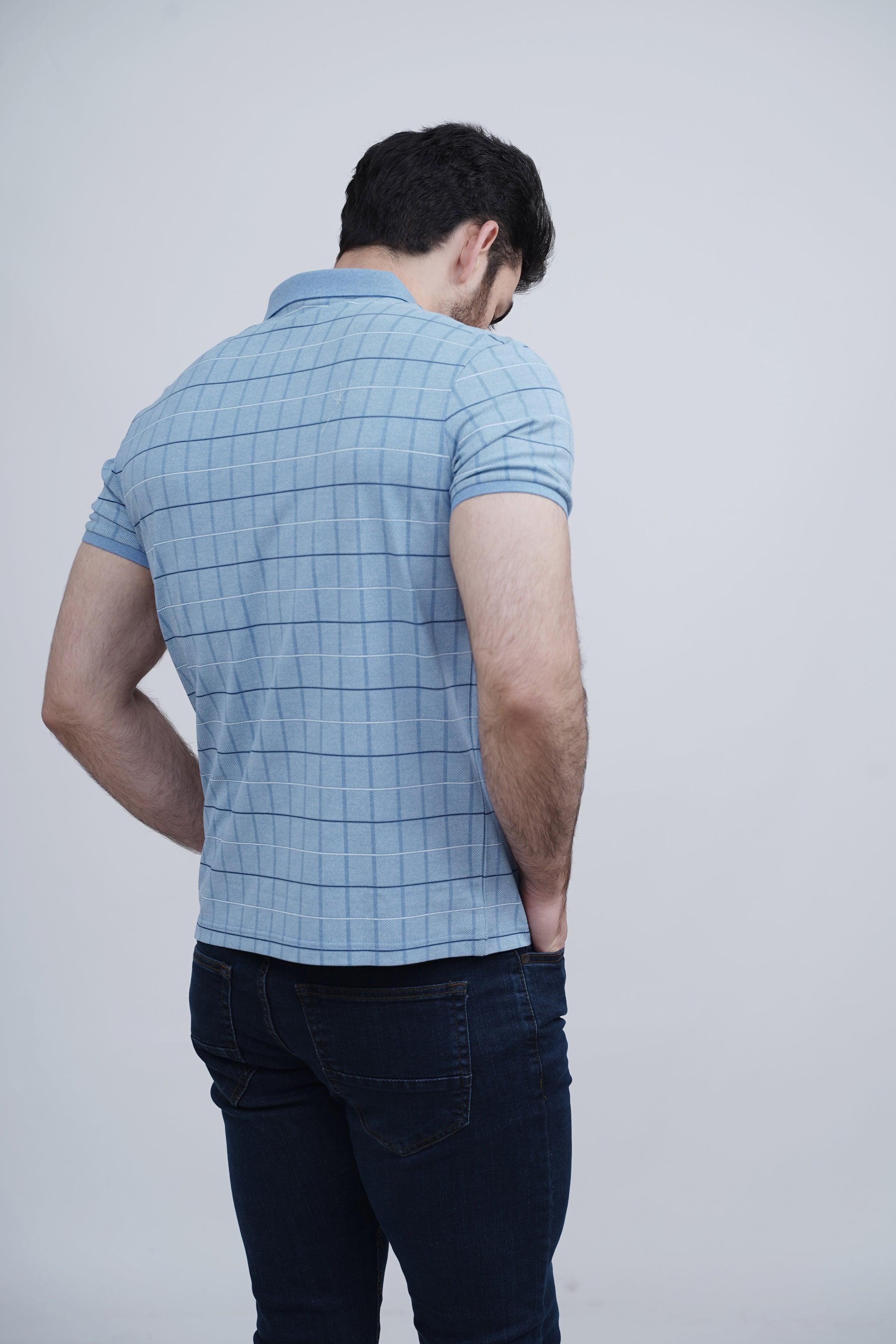EXECUTIVE POLO SKY BLUE at Charcoal Clothing
