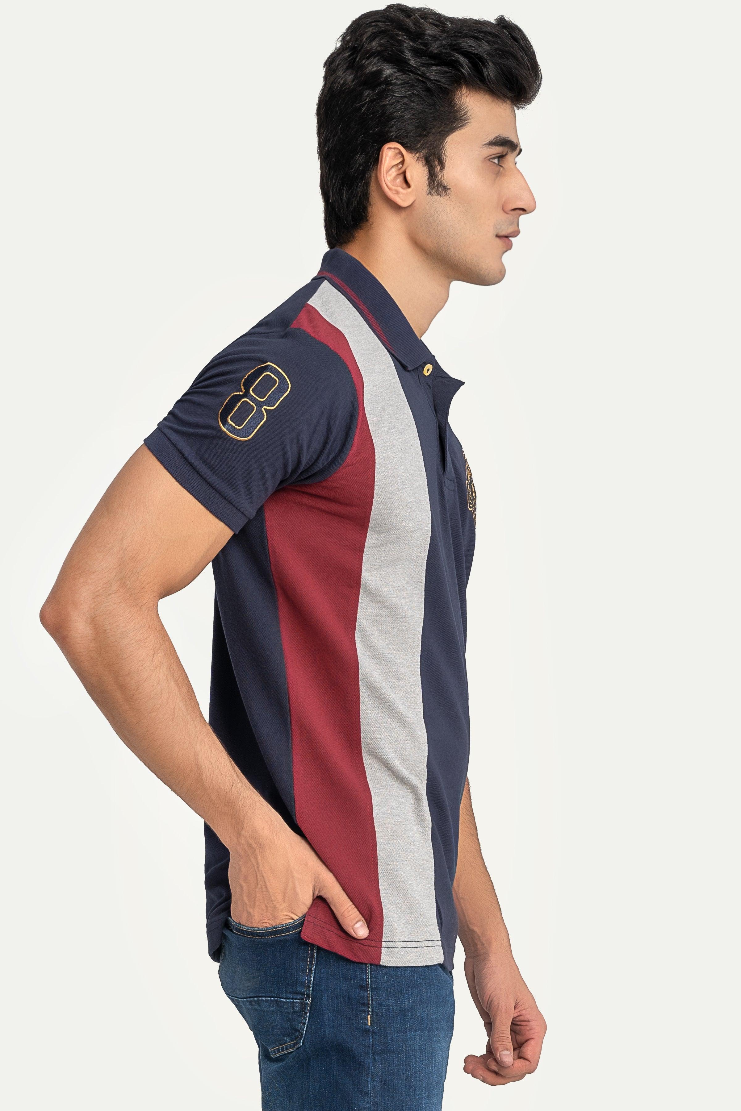 FASHION POLO NAVY at Charcoal Clothing