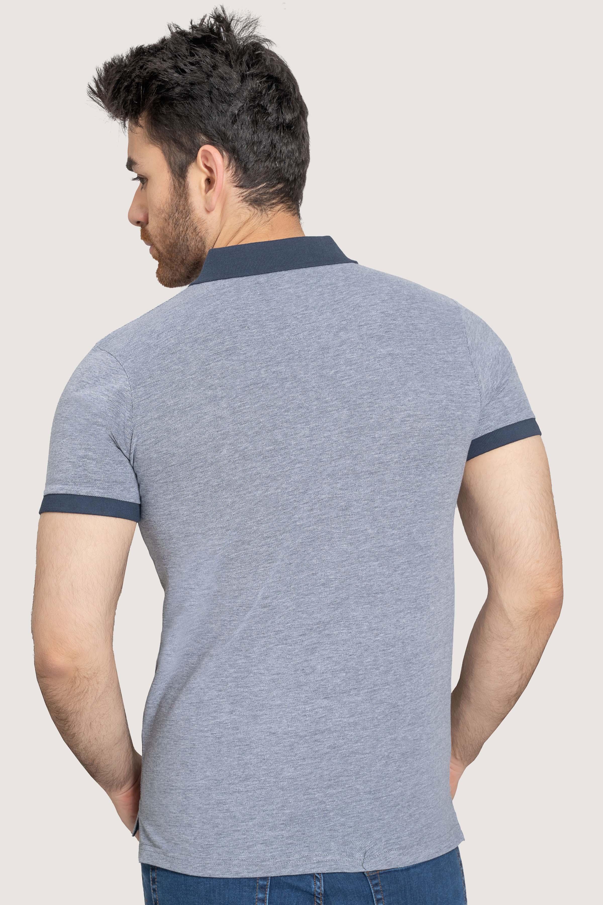 FASHION POLO NAVY at Charcoal Clothing