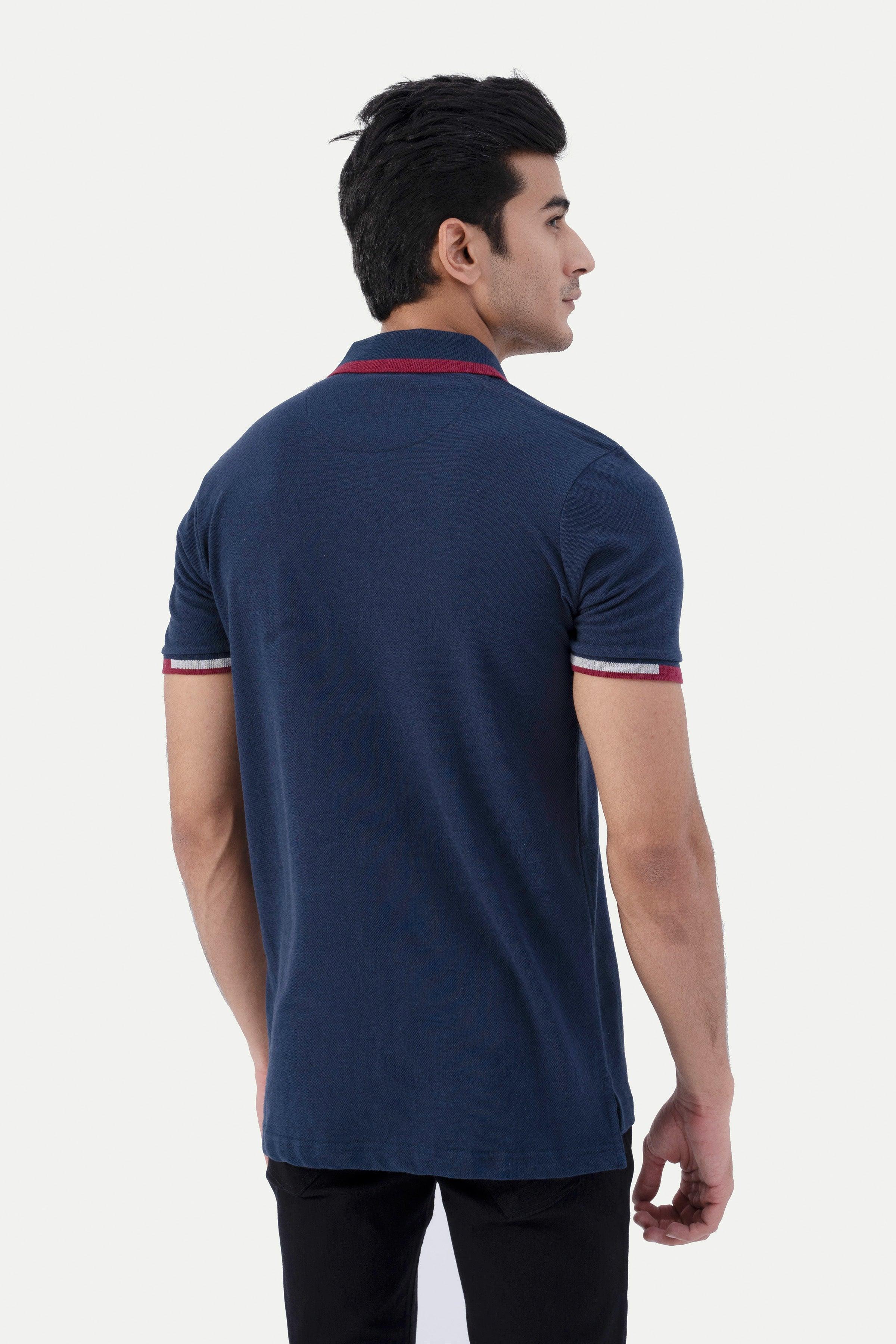 FASHION POLO NAVY at Charcoal Clothing