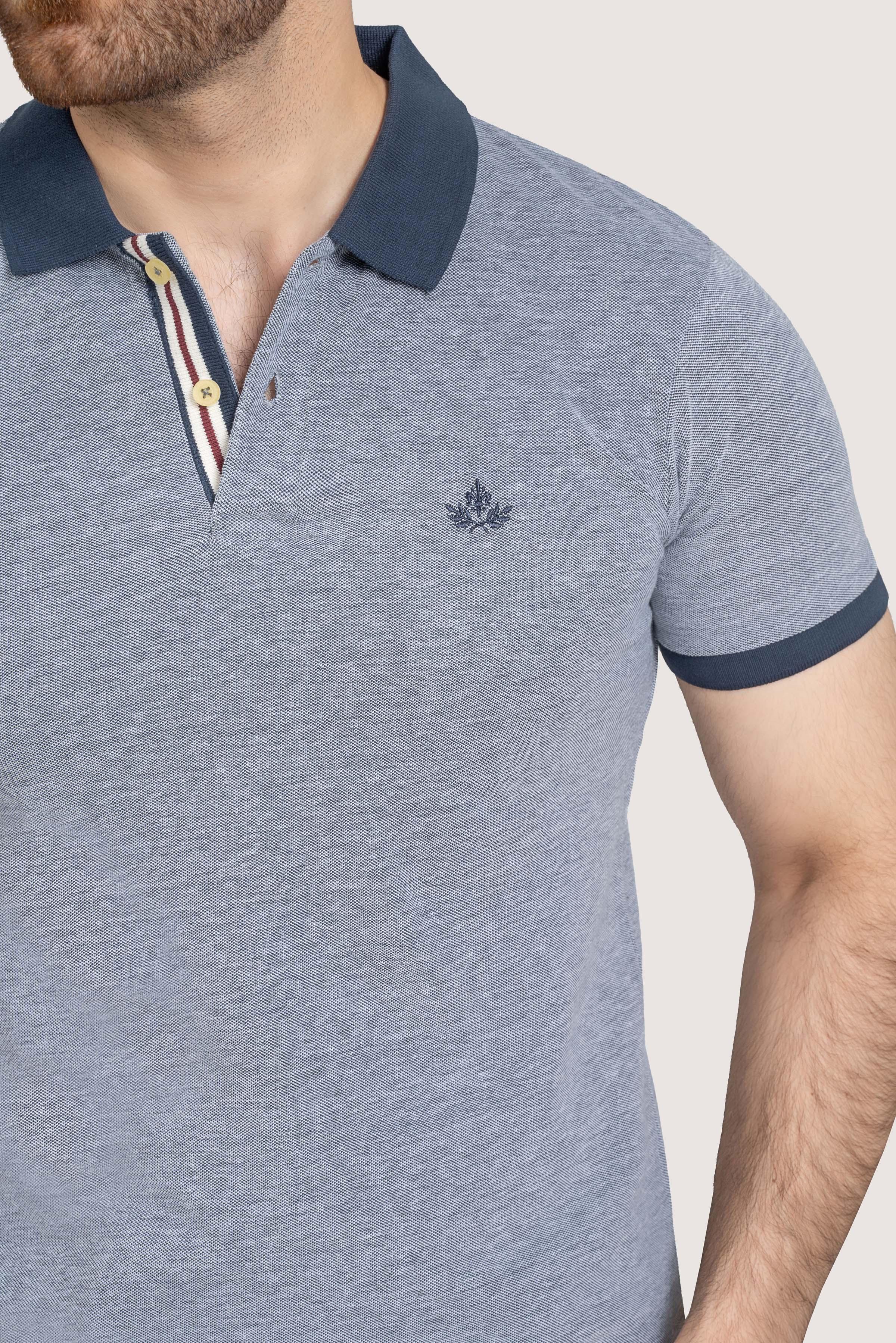 FASHION POLO NAVY at Charcoal Clothing