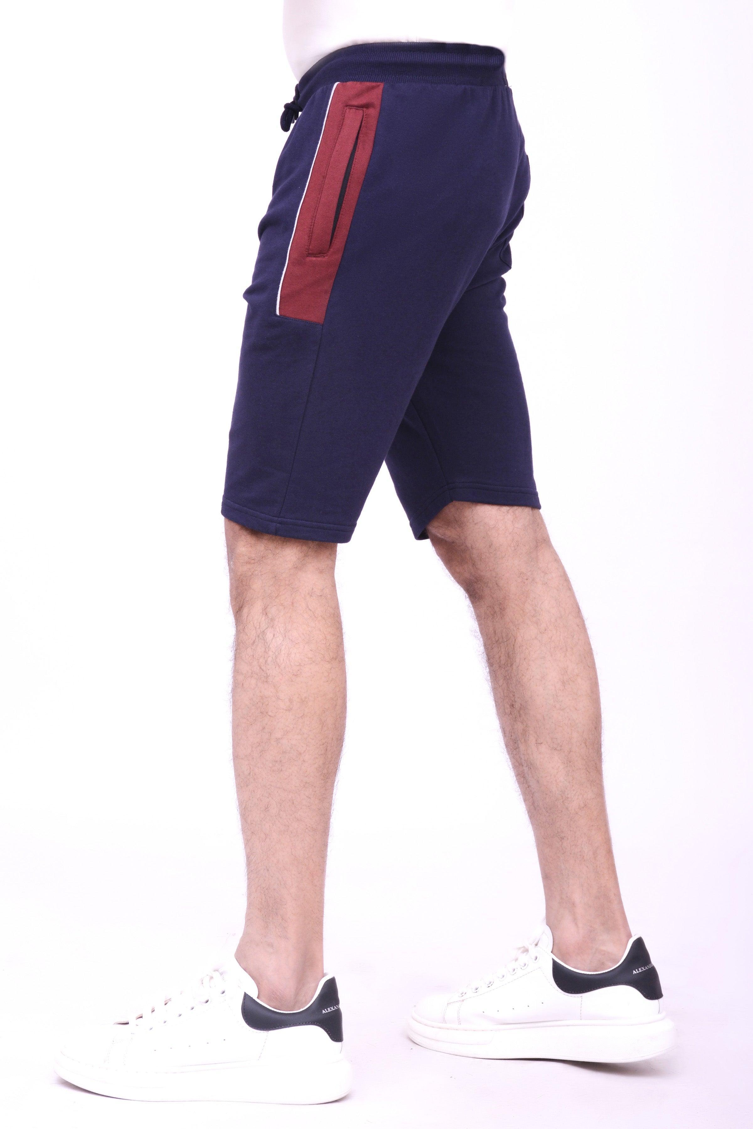 FRENCH TERRY SHORTS NAVY at Charcoal Clothing