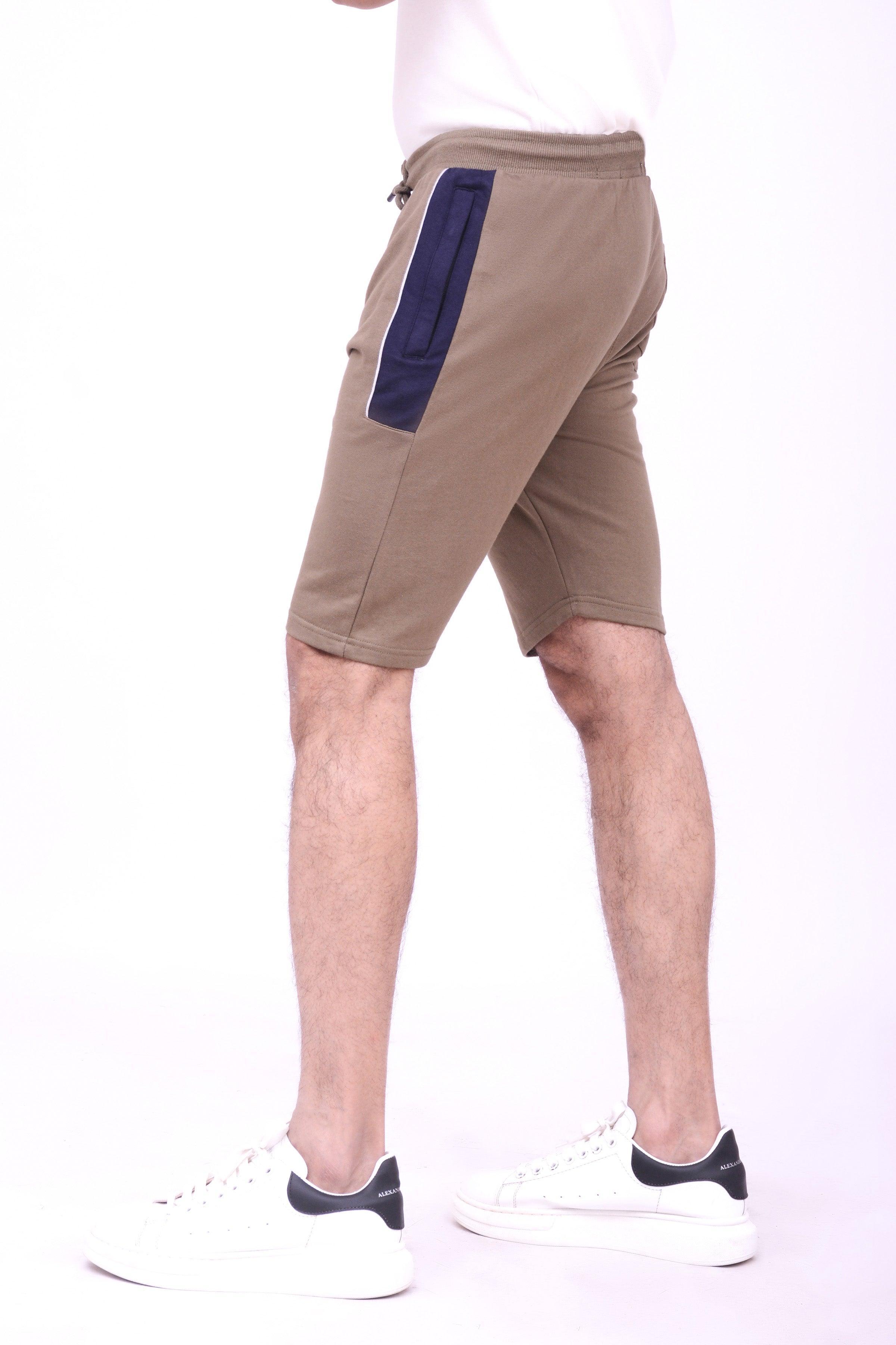 FRENCH TERRY SHORTS OLIVE at Charcoal Clothing