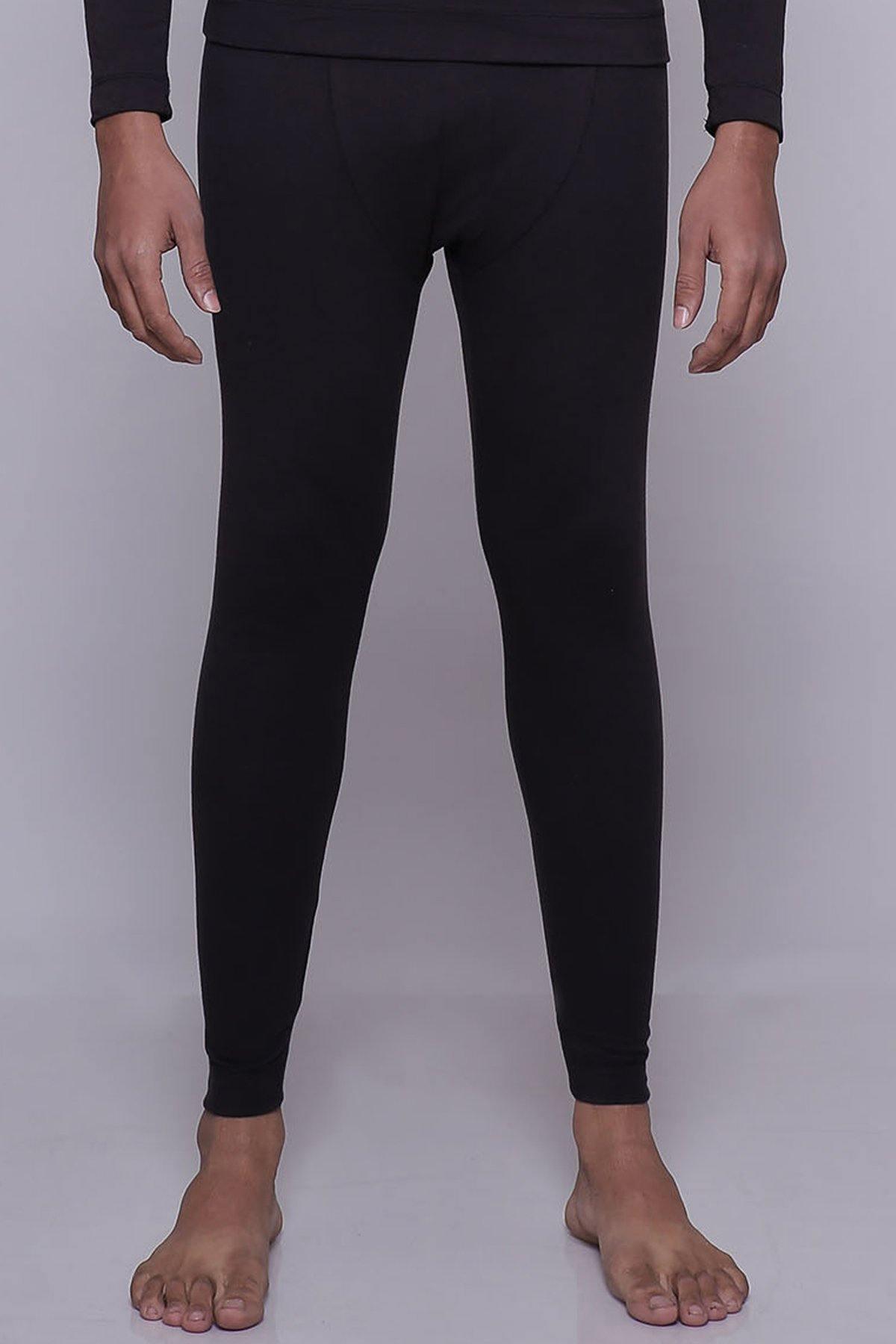 HEATTECH WARMER LOWER BLACK at Charcoal Clothing