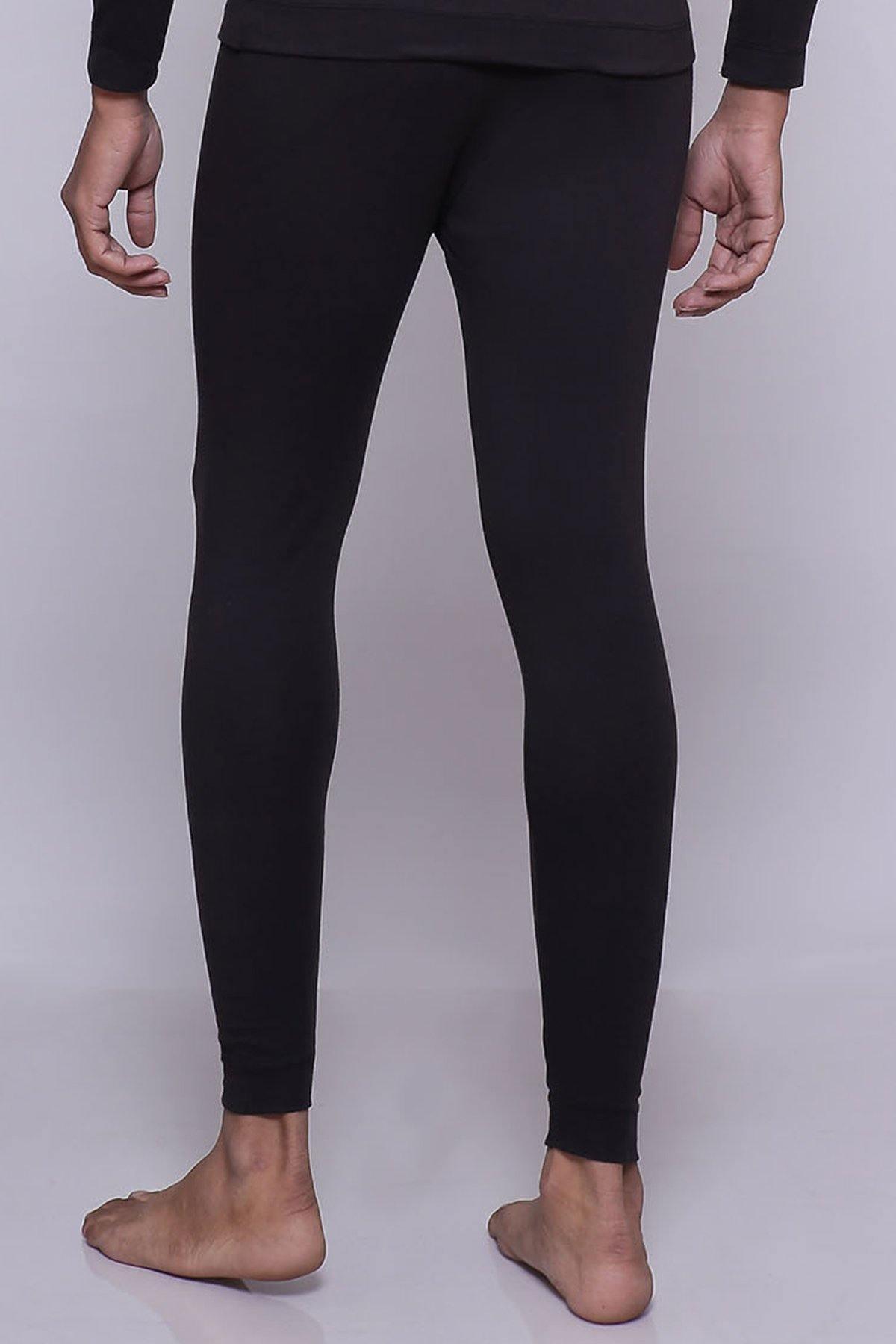 HEATTECH WARMER LOWER BLACK at Charcoal Clothing