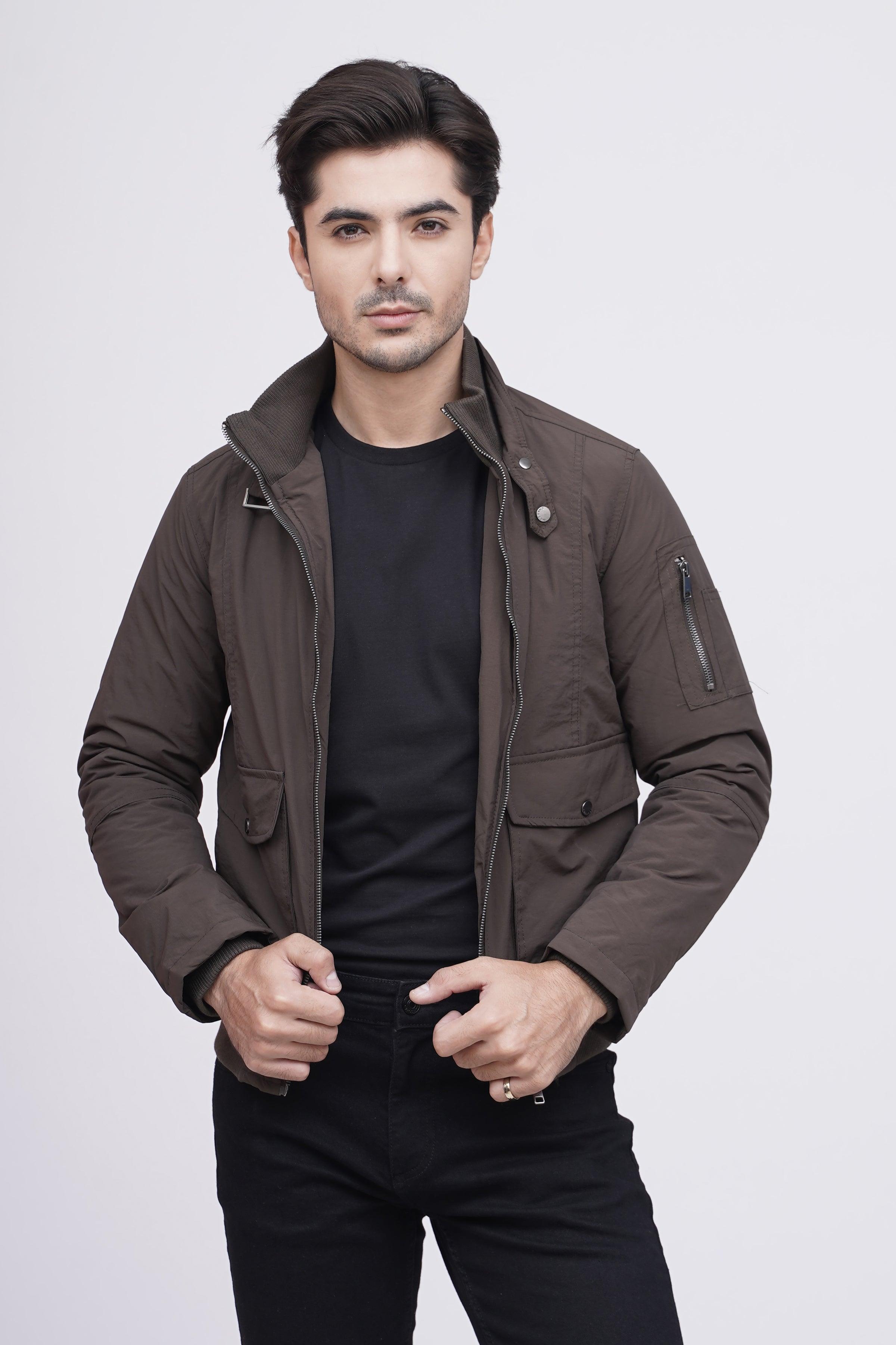 JACKET DOUBLE POCKET F/S GREEN at Charcoal Clothing