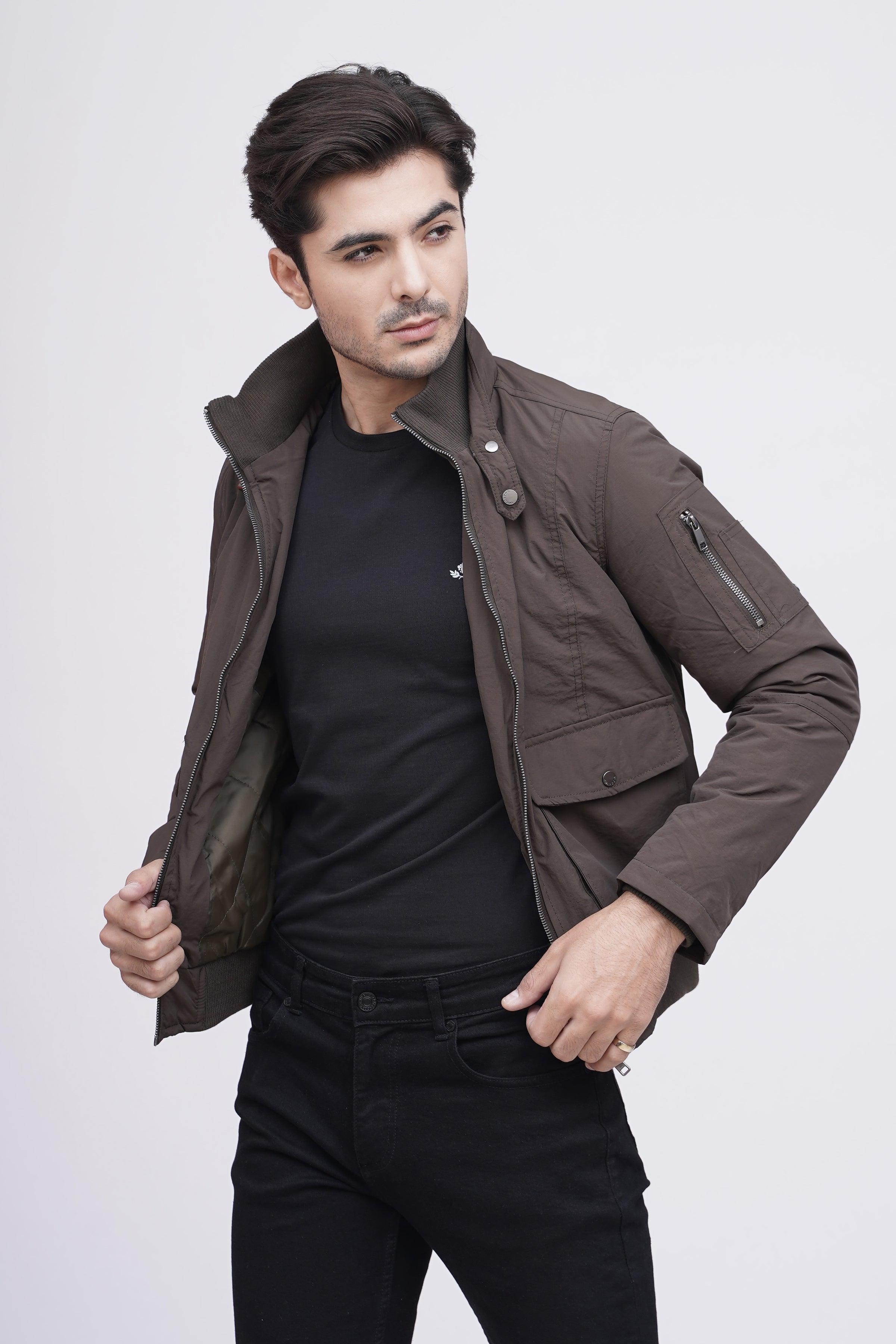JACKET DOUBLE POCKET F/S GREEN at Charcoal Clothing