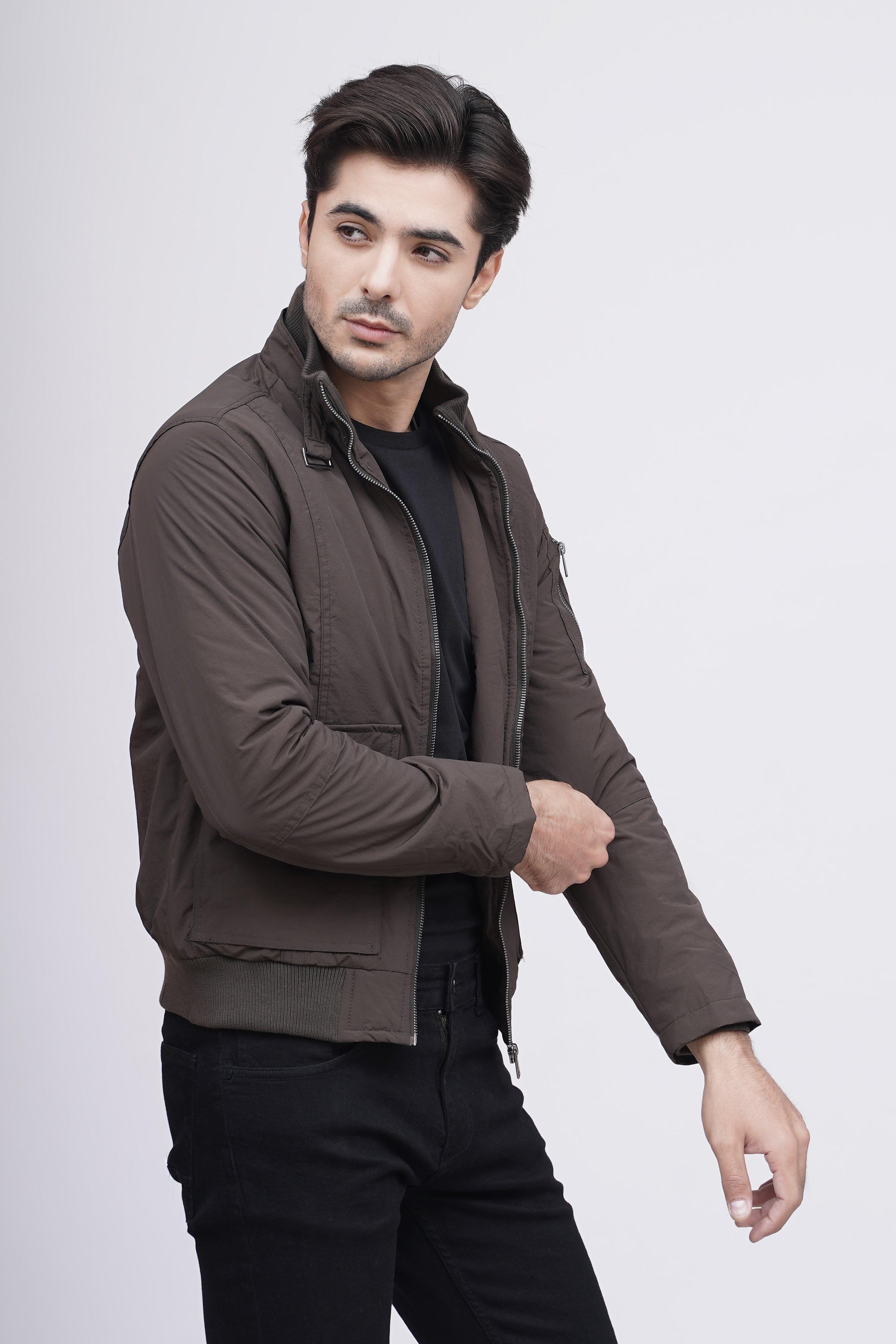 JACKET DOUBLE POCKET F/S GREEN at Charcoal Clothing