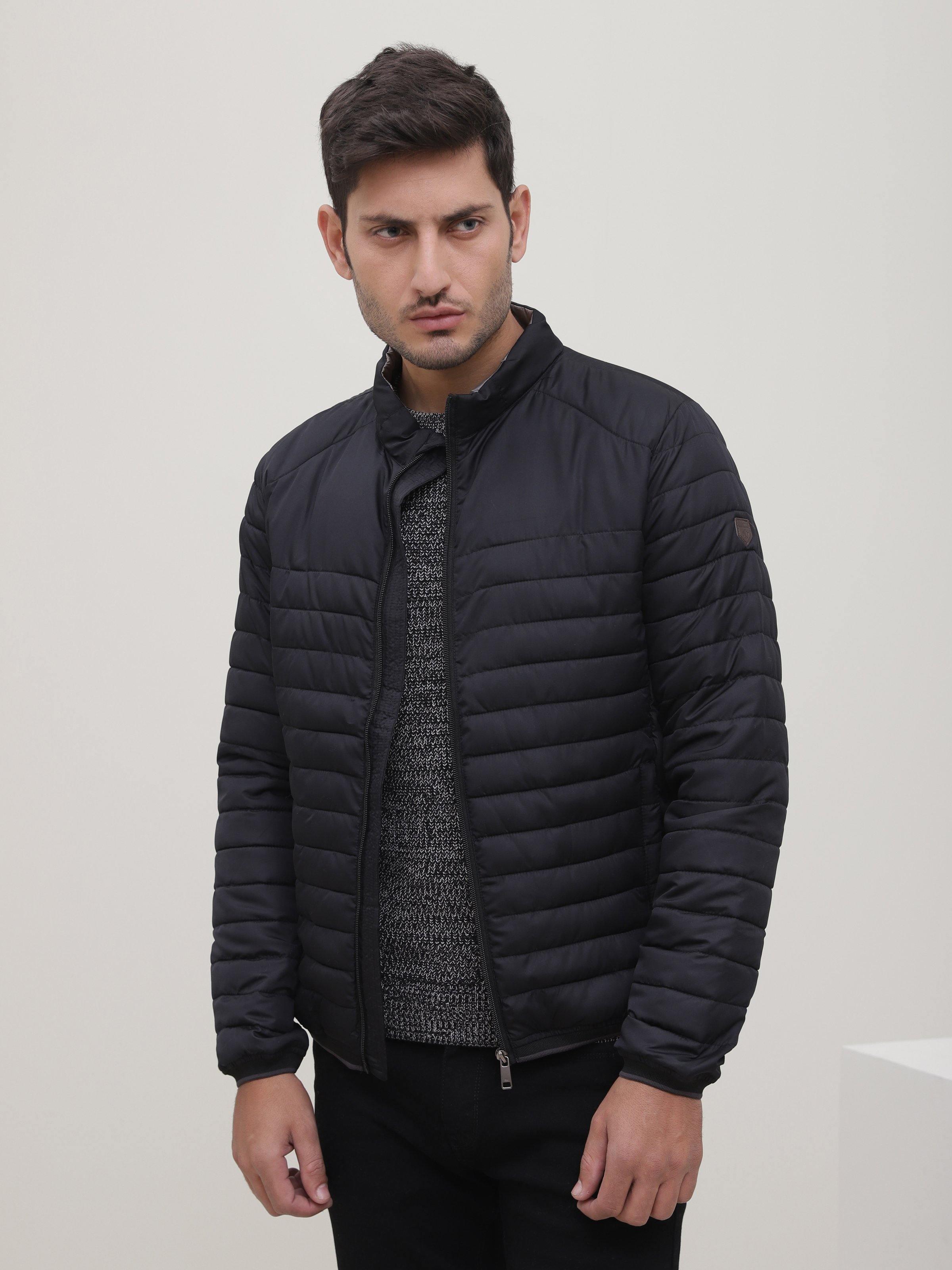 JACKET FULL SLEEVE BLACK at Charcoal Clothing
