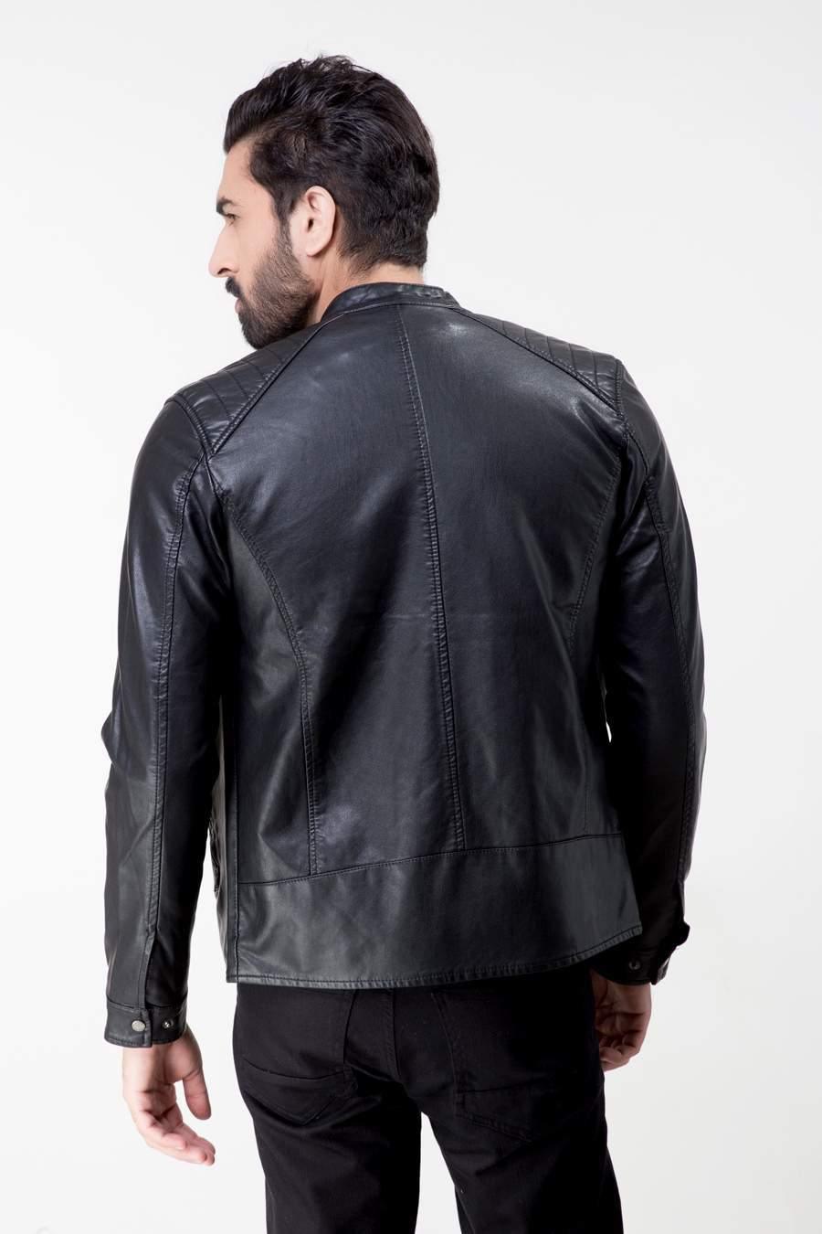 JACKET FULL SLEEVE BLACK at Charcoal Clothing