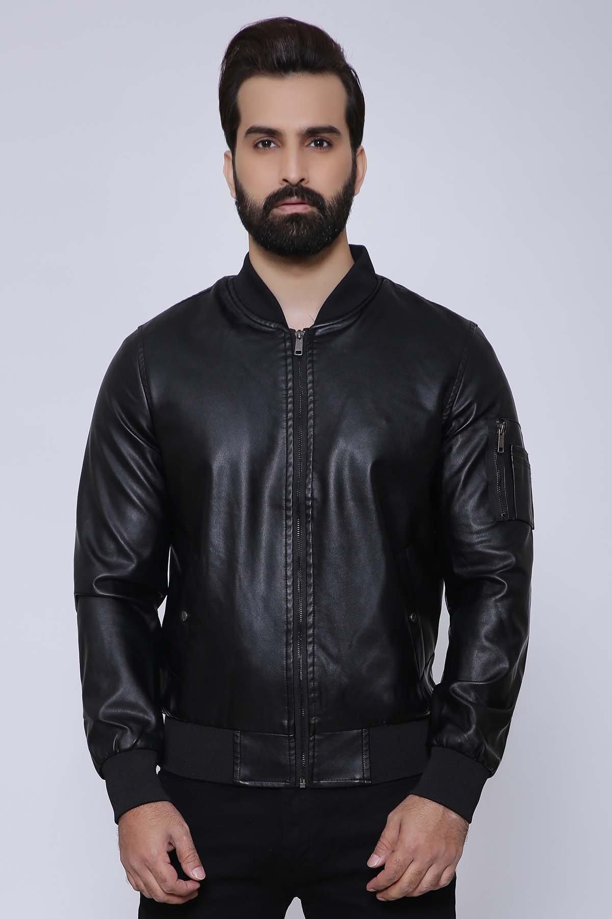 JACKET FULL SLEEVE BLACK at Charcoal Clothing