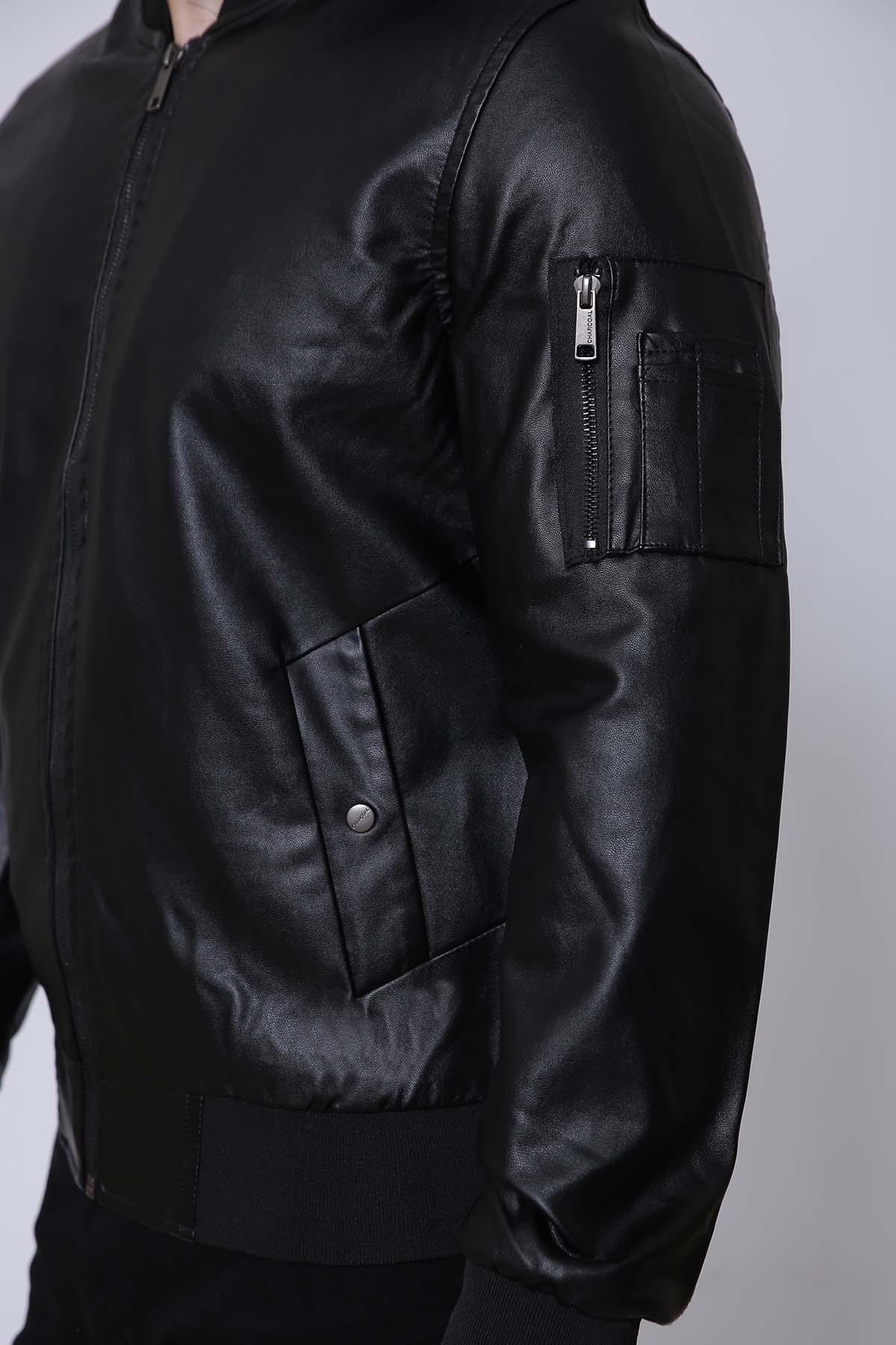 JACKET FULL SLEEVE BLACK at Charcoal Clothing