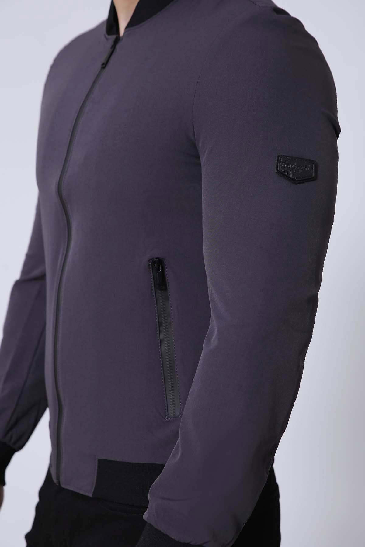 JACKET FULL SLEEVE DARK GREY at Charcoal Clothing