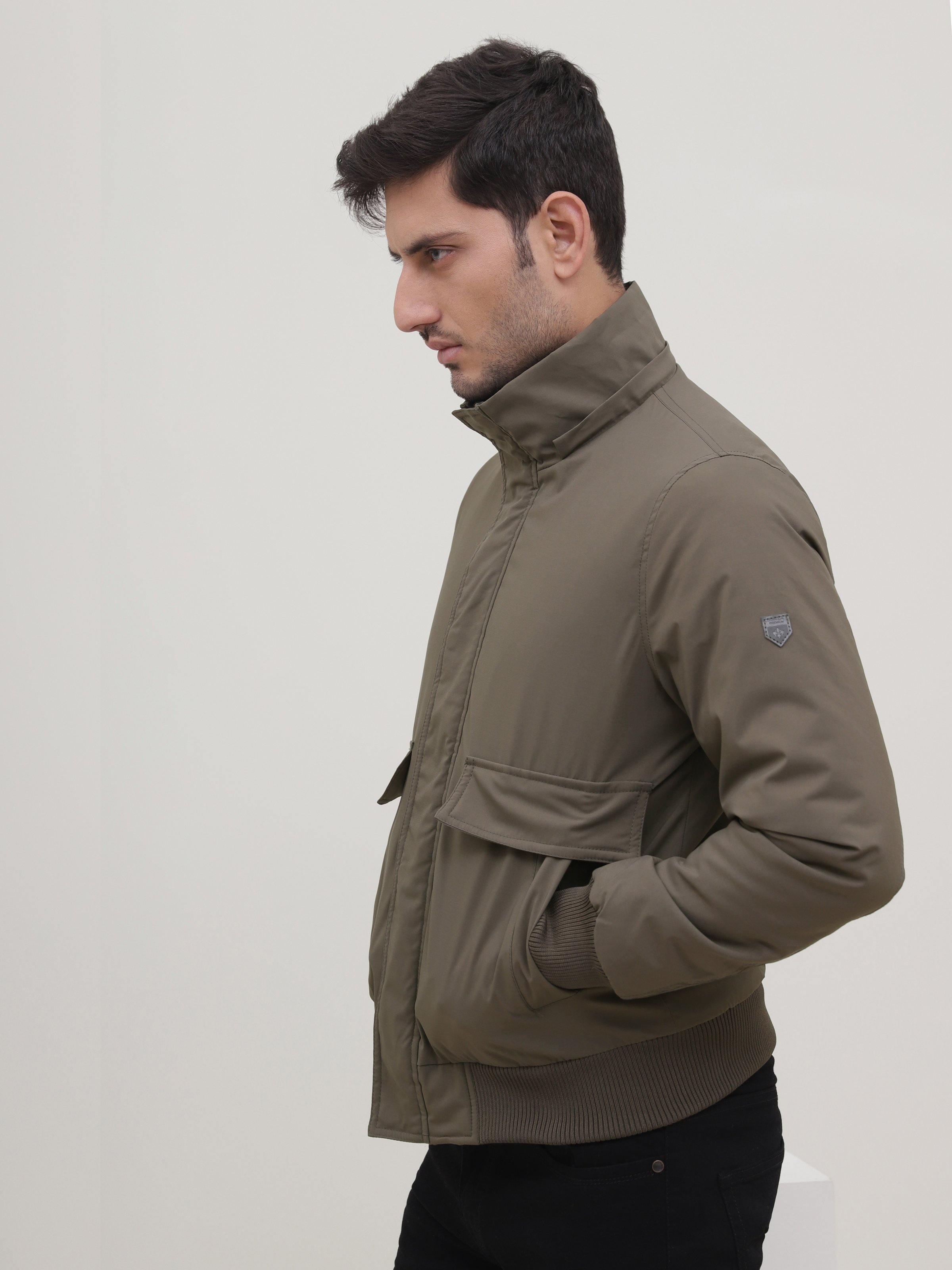 JACKET FULL SLEEVE GREEN at Charcoal Clothing