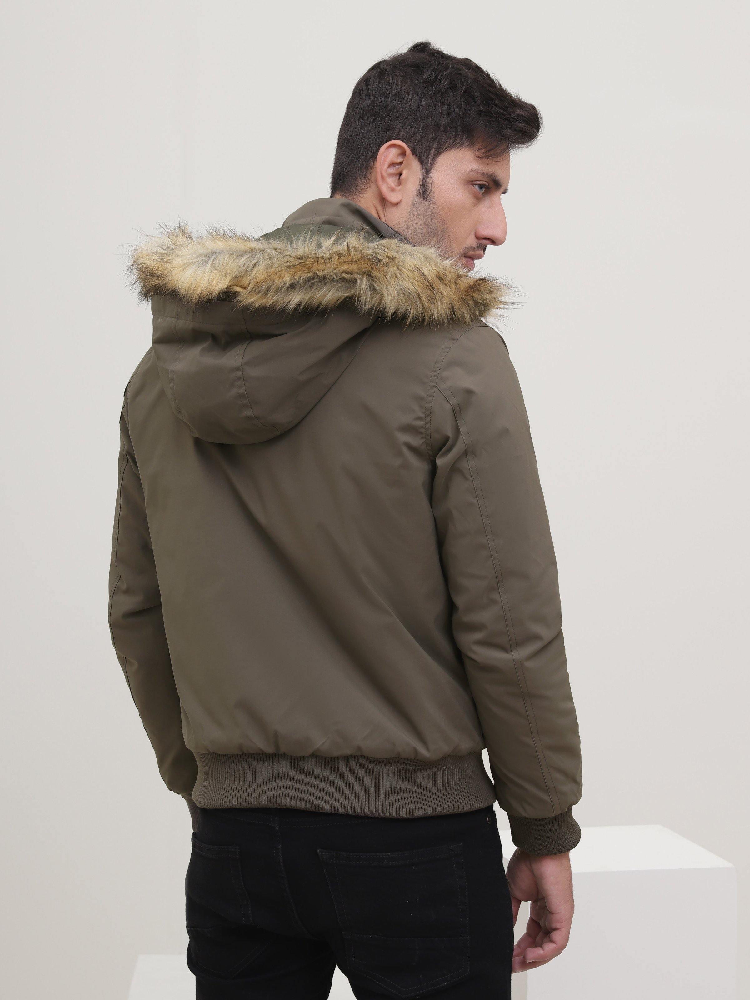 JACKET FULL SLEEVE GREEN at Charcoal Clothing