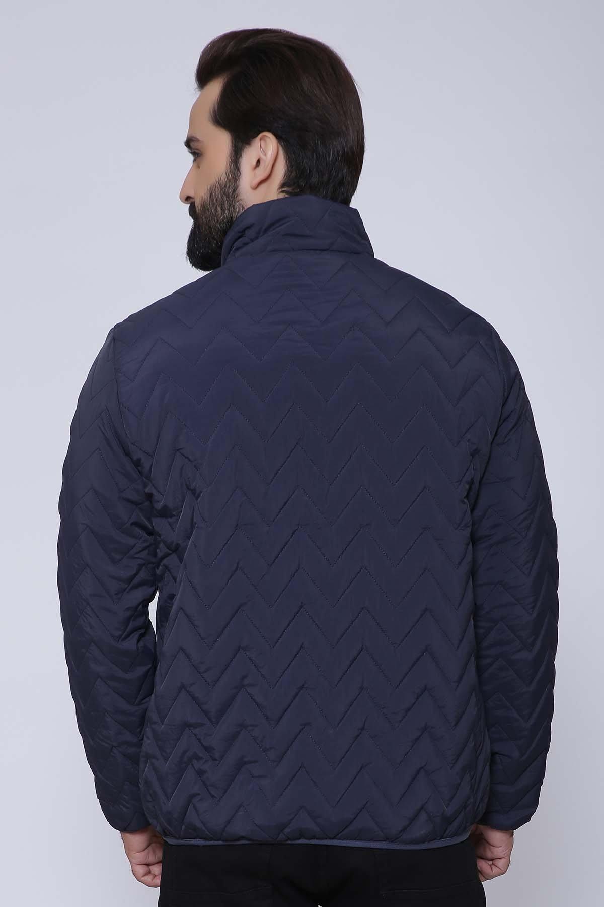 JACKET FULL SLEEVE NAVY at Charcoal Clothing