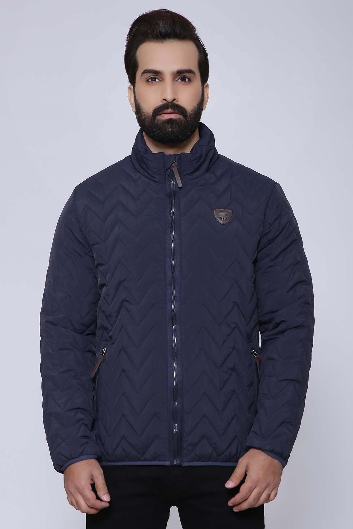 JACKET FULL SLEEVE NAVY at Charcoal Clothing
