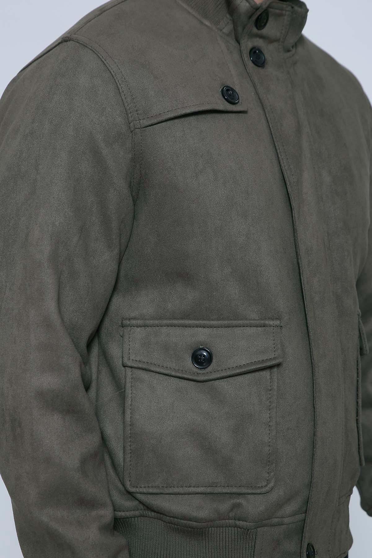 JACKET FULL SLEEVE OLIVE at Charcoal Clothing