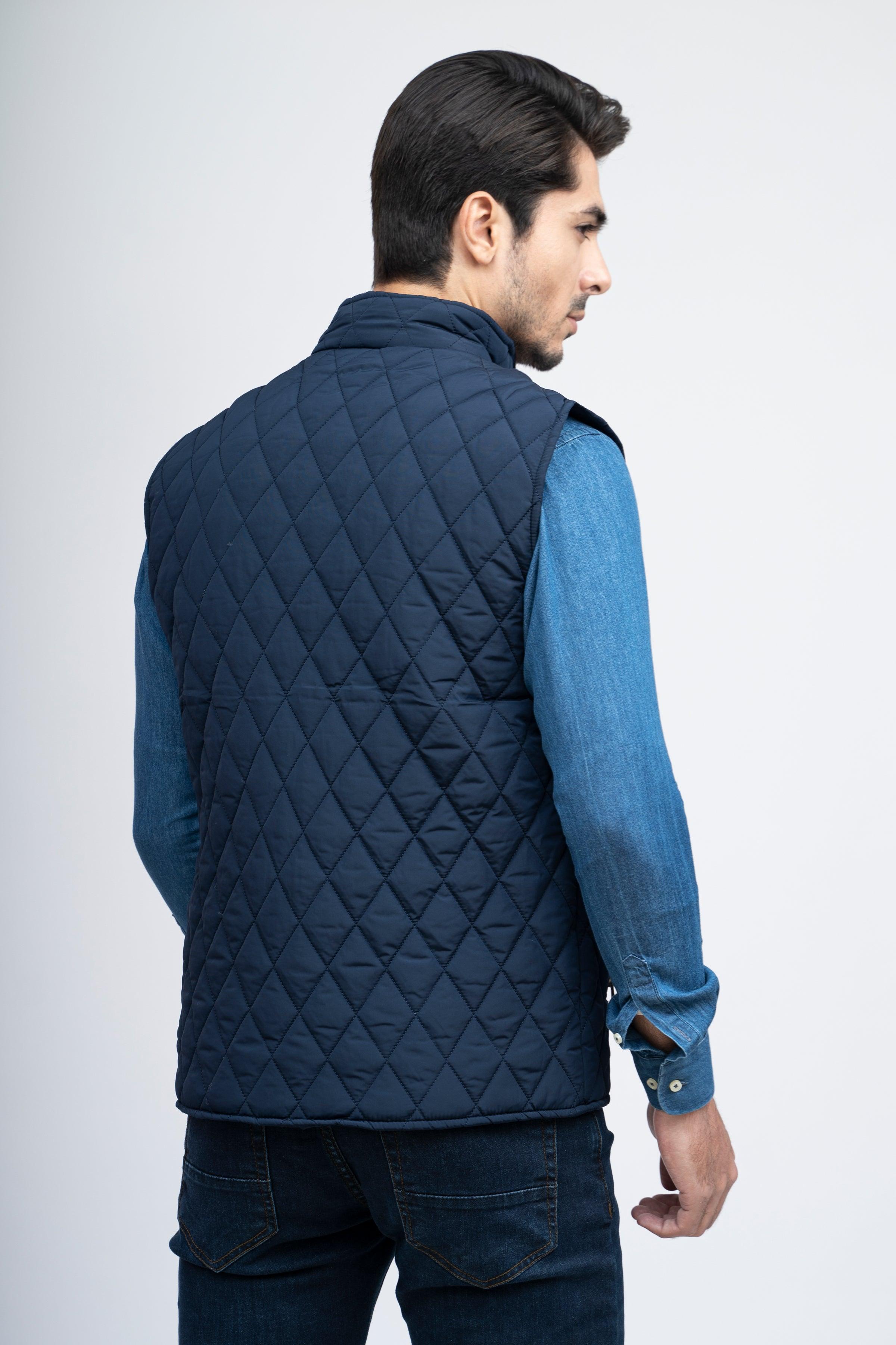 JACKET S/L NAVY at Charcoal Clothing