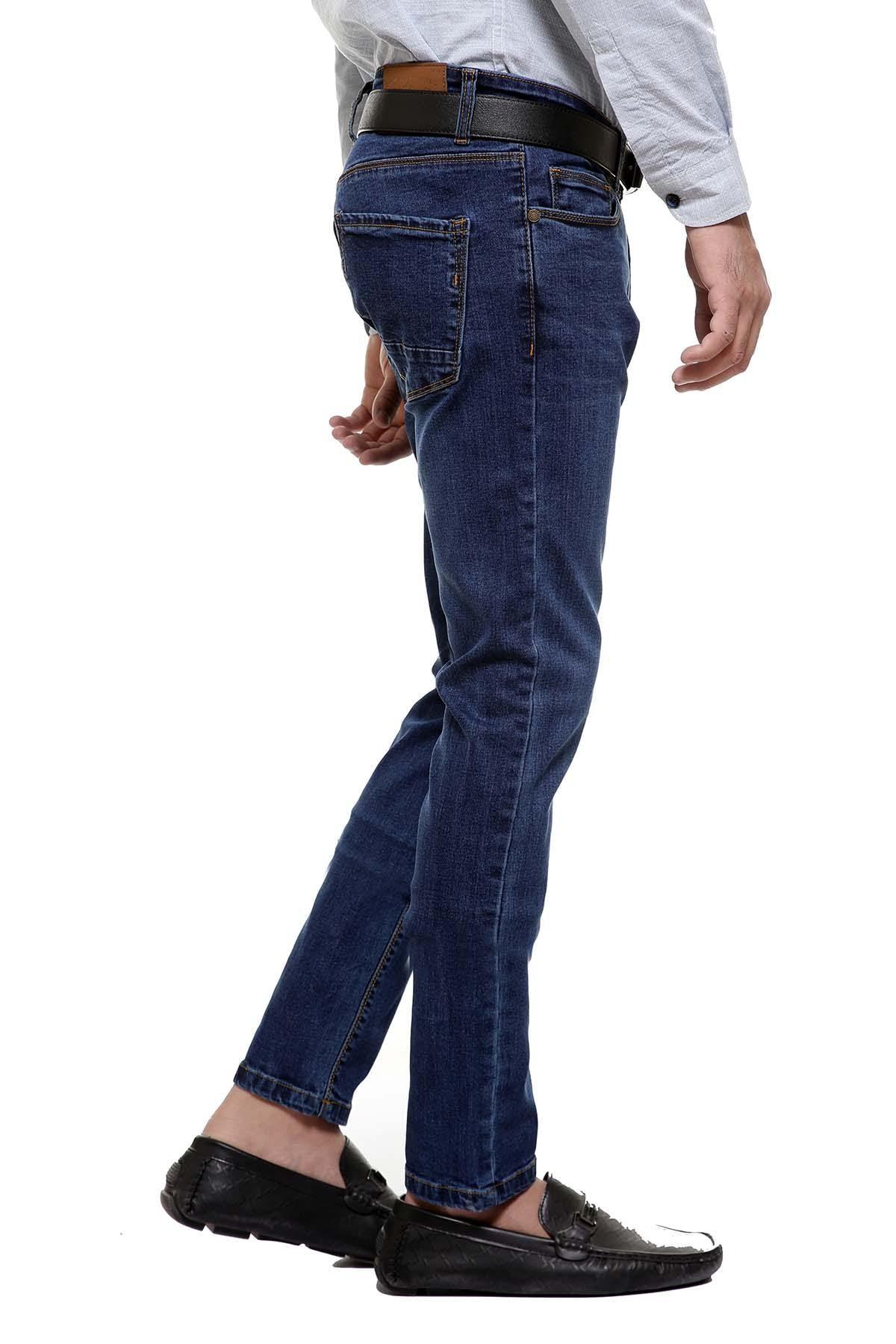JEAN SKINNY FIT DENIM BLUE at Charcoal Clothing