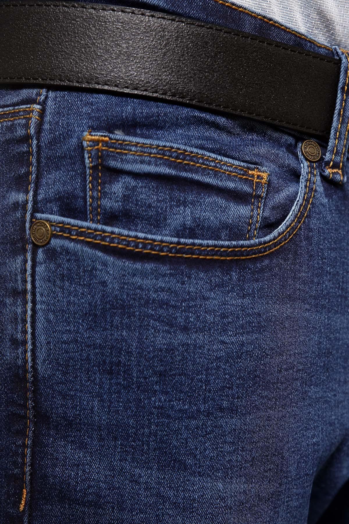 JEAN SKINNY FIT DENIM BLUE at Charcoal Clothing