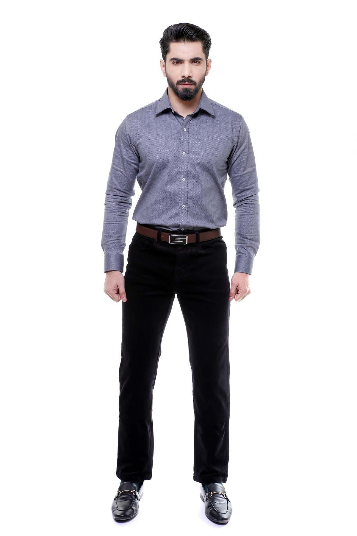 JEAN SLIM FIT BLACK at Charcoal Clothing